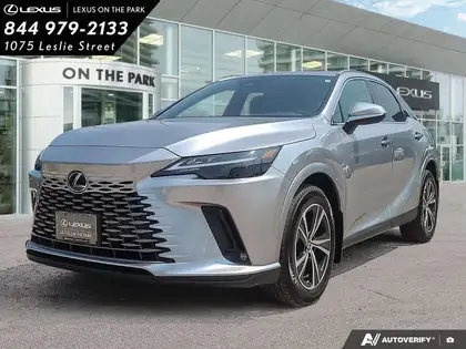 Silver 2026 Lexus RX SUV / Crossover All-Wheel Drive 8-Speed Automatic