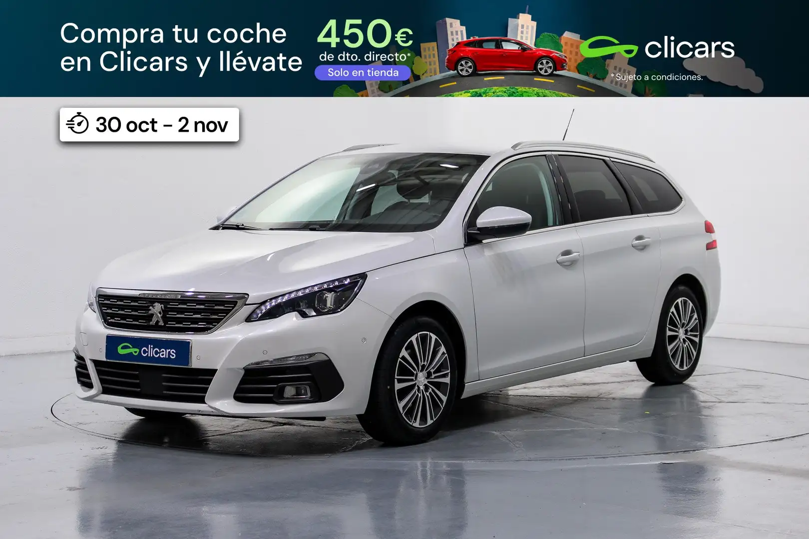 Peugeot 308 SW 1.2 PureTech S&S Allure Pack 130 Blanco - 1