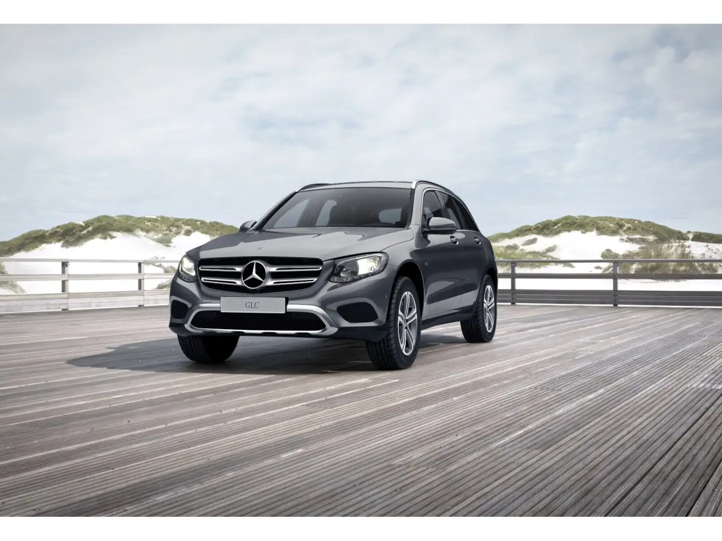 Mercedes-Benz GLC 350 e 4M AHK KAMERA PDC SHZ Grau - 2