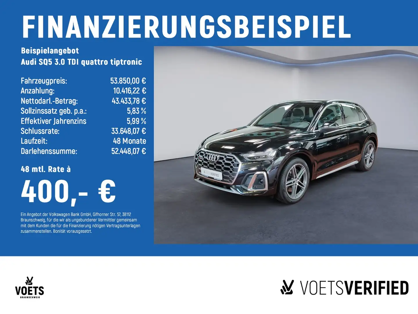 Audi SQ5 3.0 TDI quattro tiptronic MATRIX-LED+HuD+SHZ Zwart - 2