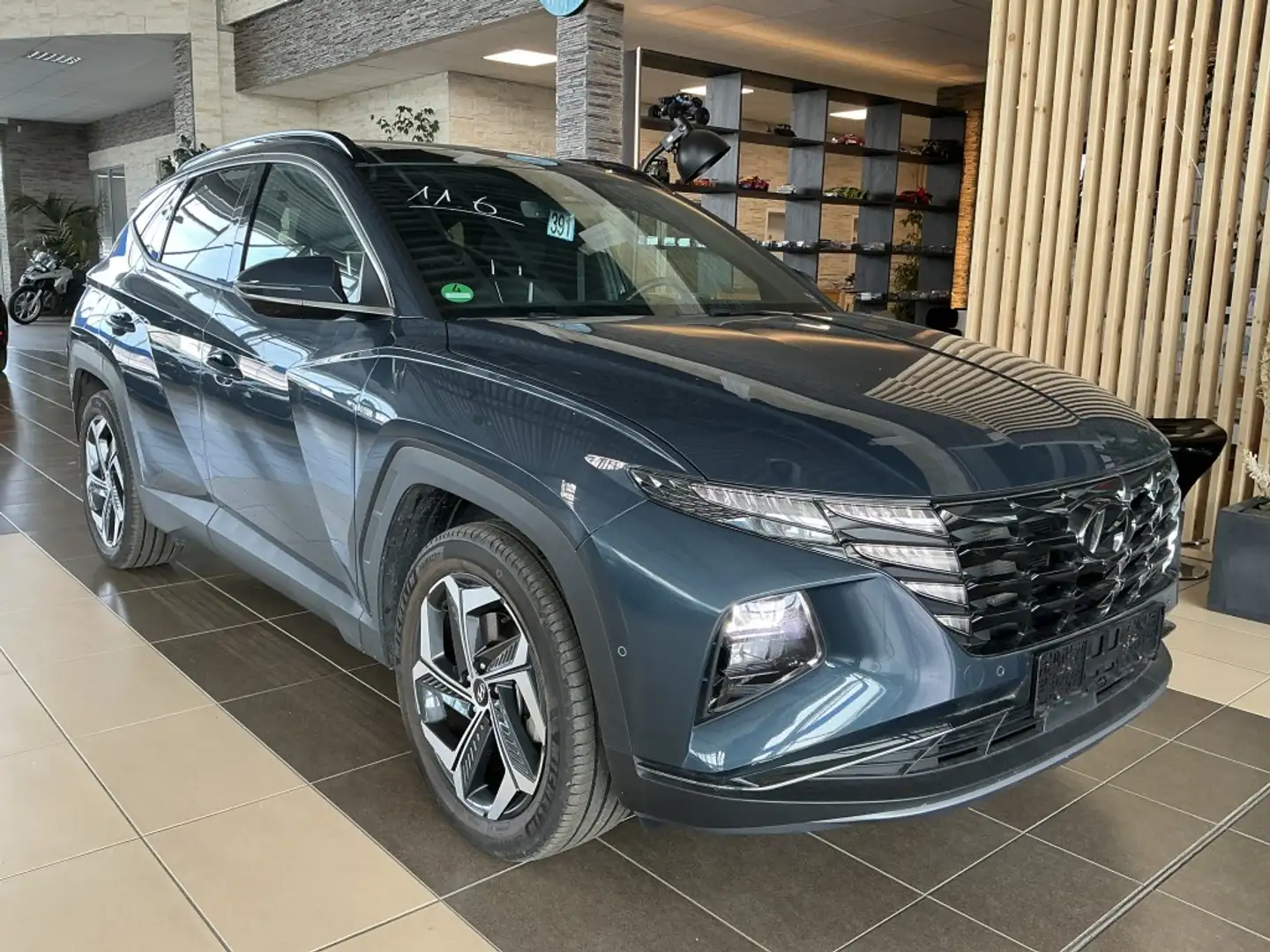 Hyundai TUCSON Prime Hybrid 4WD Pano. KRELL 360°Cam NSCC Blau - 2