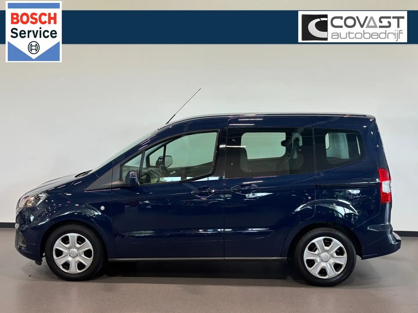 Ford Tourneo Courier 1.0 Ecoboost 100pk |Airco|CruiseControl|DAB+|Bluet Blauw - 2