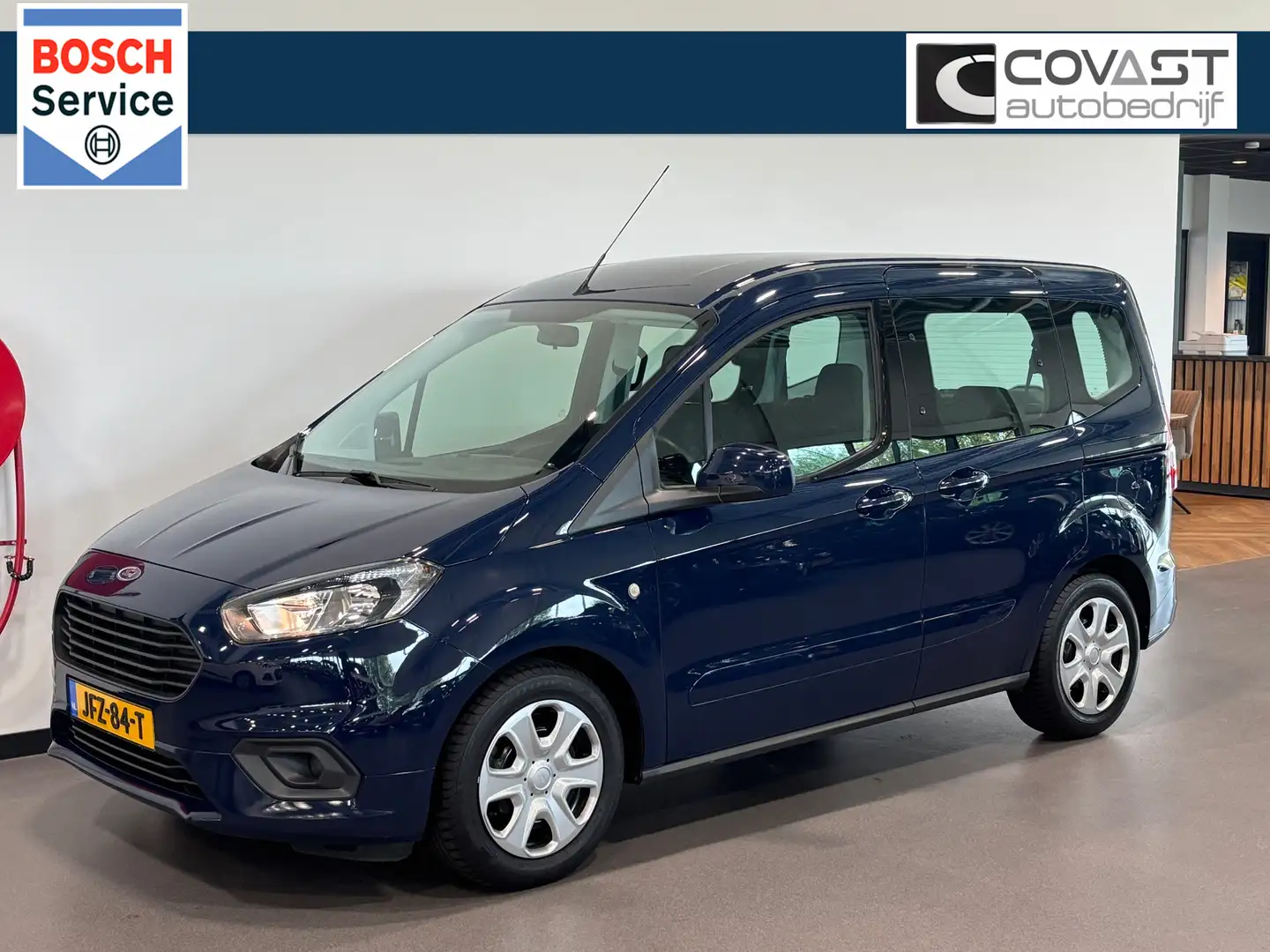 Ford Tourneo Courier 1.0 Ecoboost 100pk |Airco|CruiseControl|DAB+|Bluet Blauw - 1