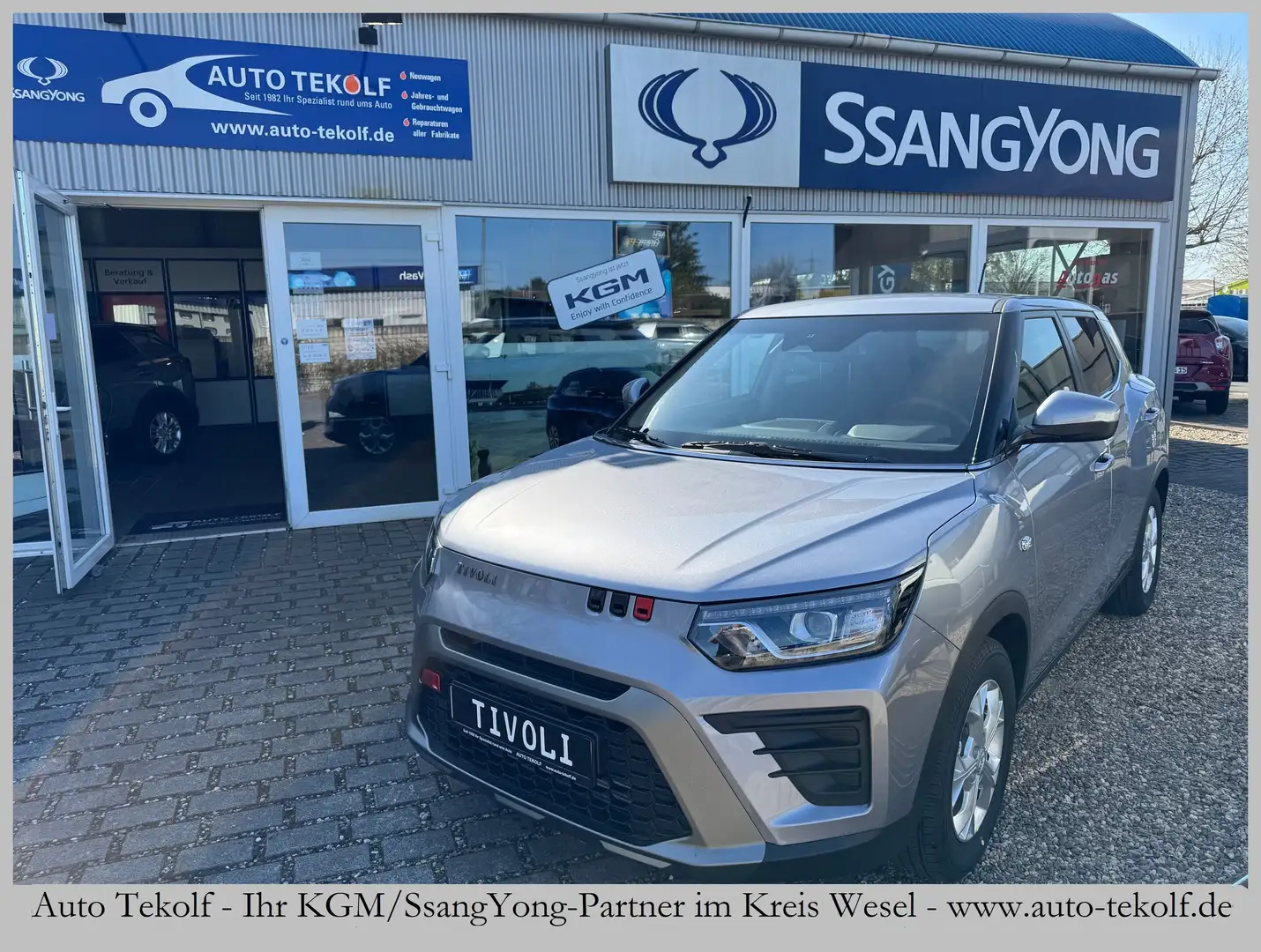 KGM Tivoli Nomad. - Aktion im Autohaus Tekolf. Grau - 1