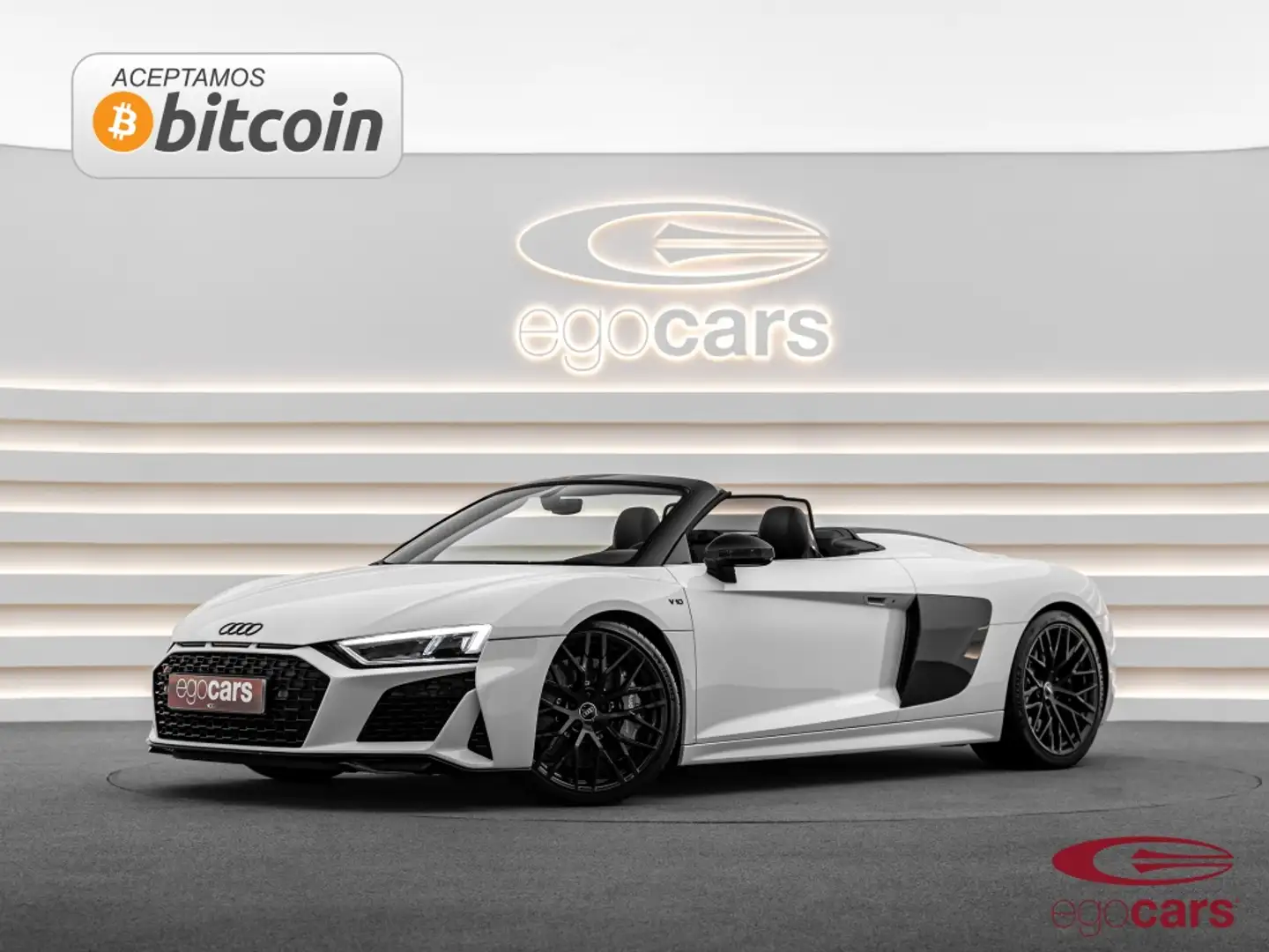 Audi R8 Spyder 5.2 FSI V10 quattro S-Tronic Blanco - 1