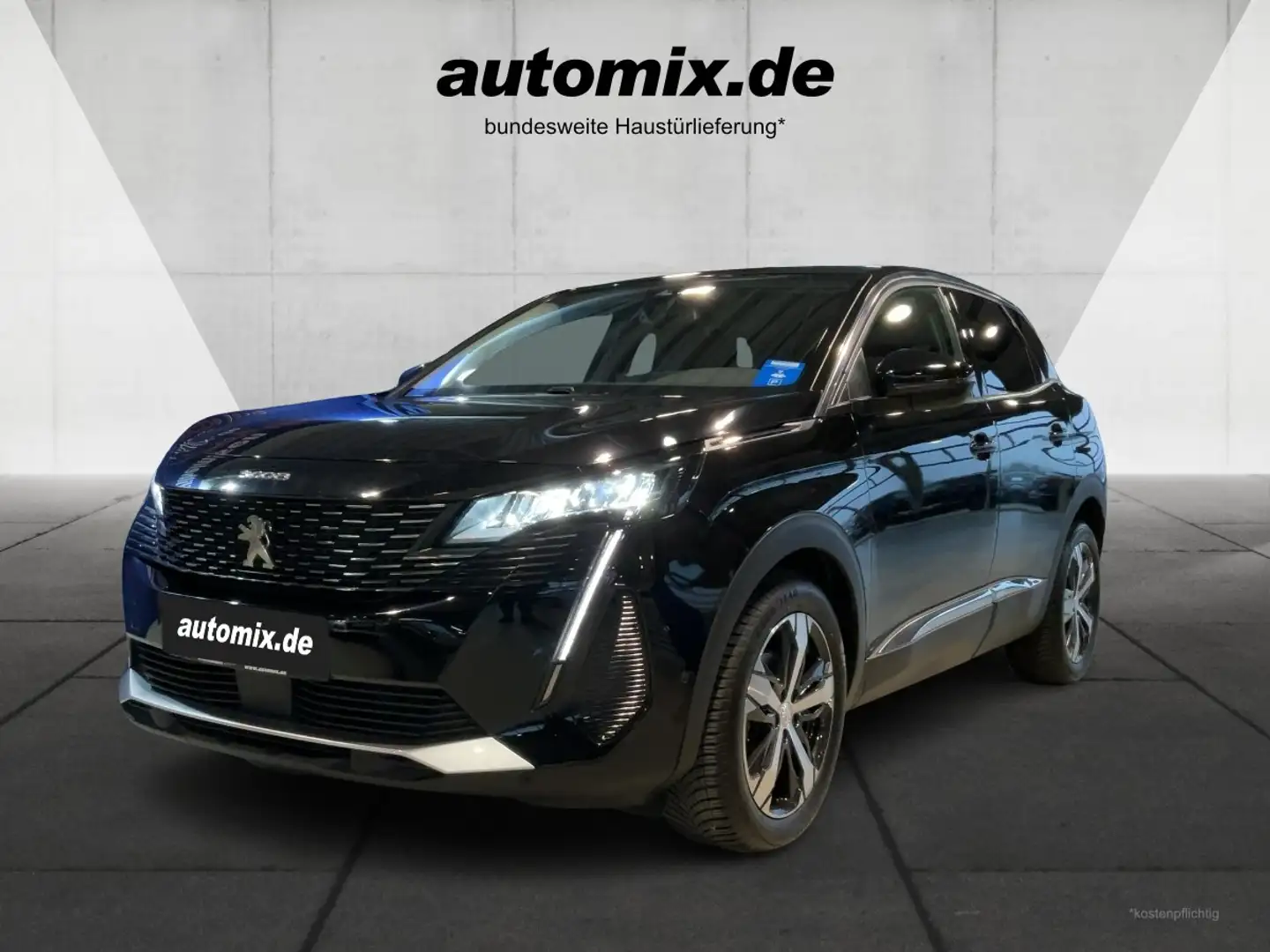 Peugeot 3008 ,Navi,AUTOM.,LED,SHZ,Tempomat,Spurhalte. Zwart - 1