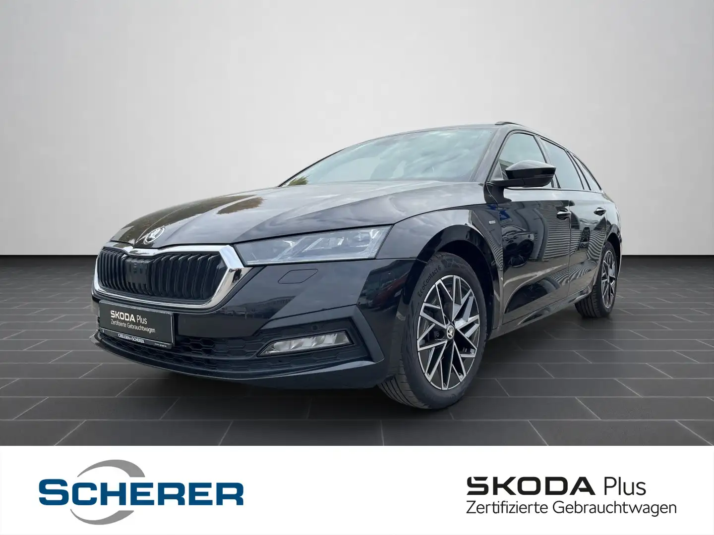 Skoda Octavia Combi 1.5 TSI DSG NAVI SHZ RFK ACC DAB Schwarz - 1