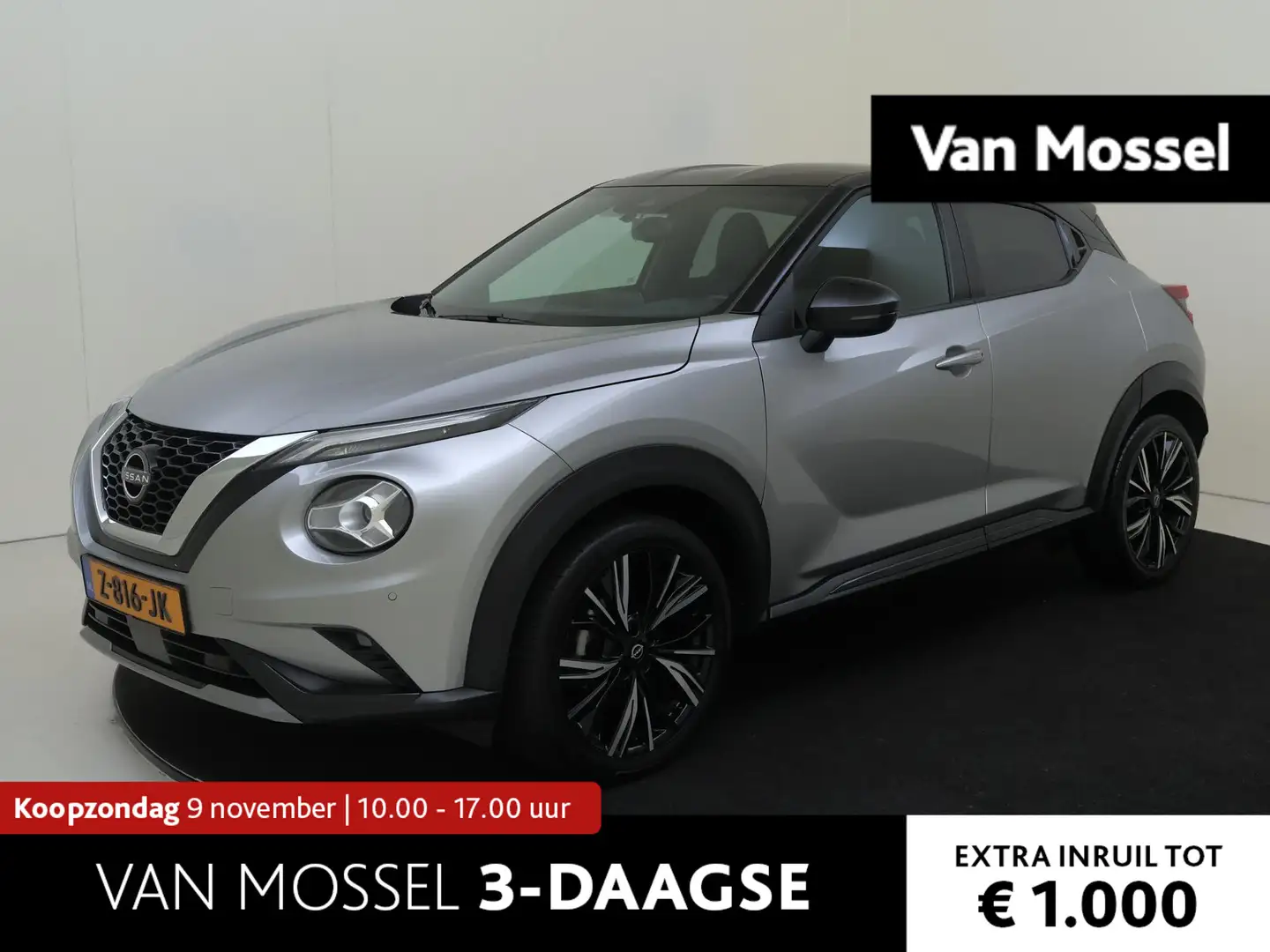 Nissan Juke 1.0 DIG-T N-Design 114PK | Navigatie | Carplay | C Grijs - 1