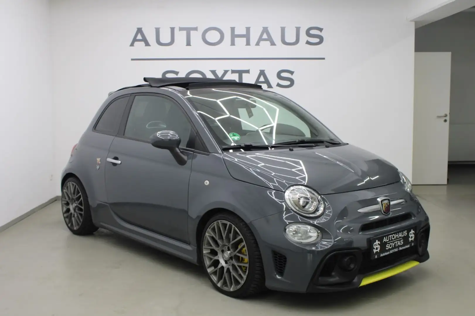 Abarth 500 Cabrio 595*Corsa Paket*Pista Grau*Klima*PDC Gris - 2
