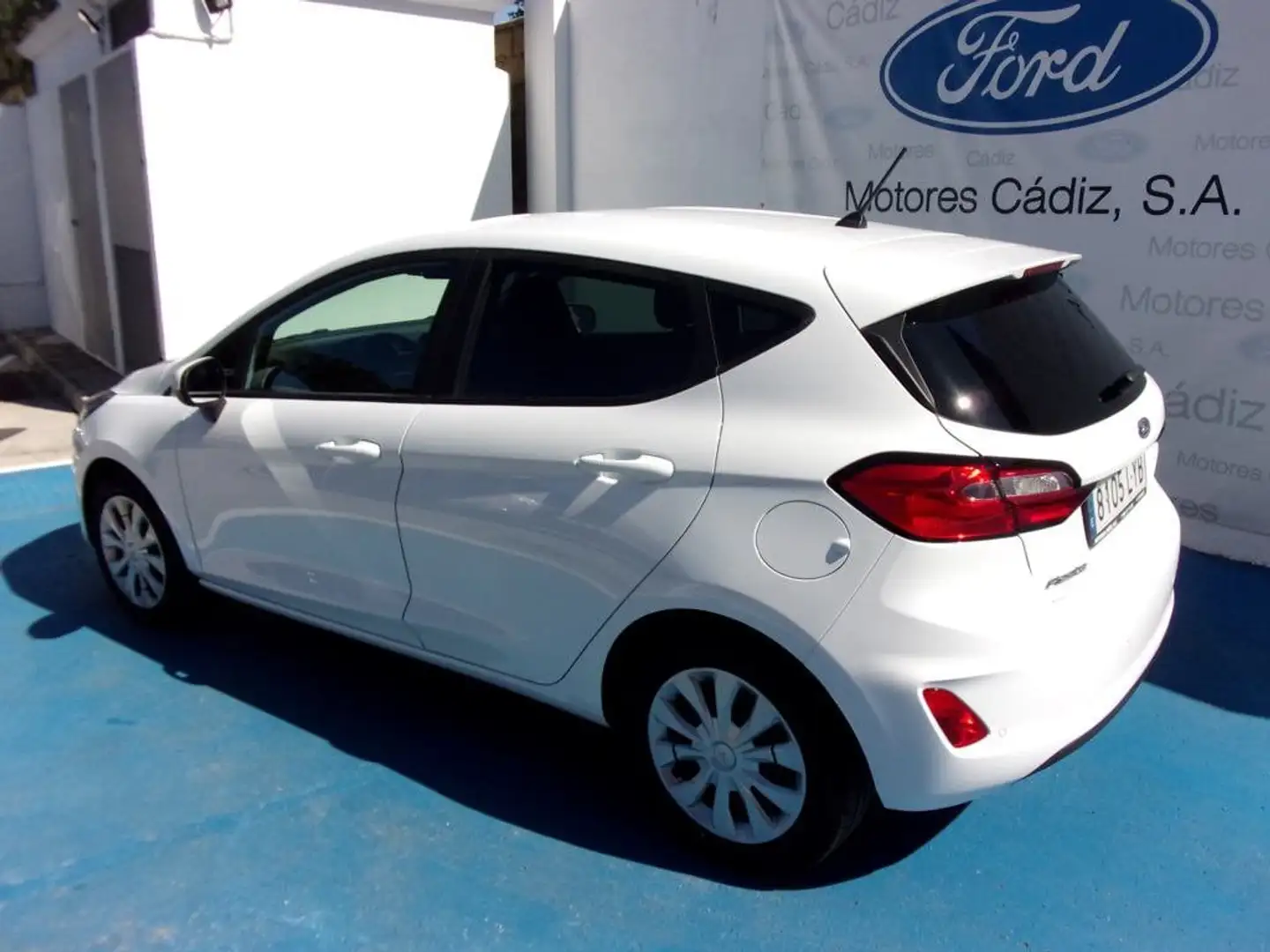 Ford Fiesta 1.0 EcoBoost Trend 100 Blanco - 2