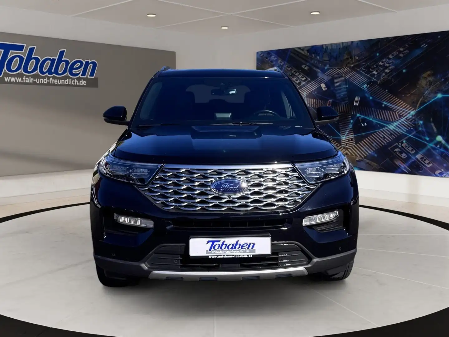 Ford Explorer 3.0 EcoBoost Plug-in-Hybrid Platinum (E Zwart - 2
