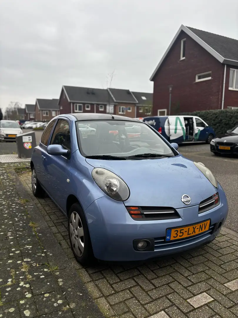 Nissan Micra 1.2 Tekna Blauw - 1