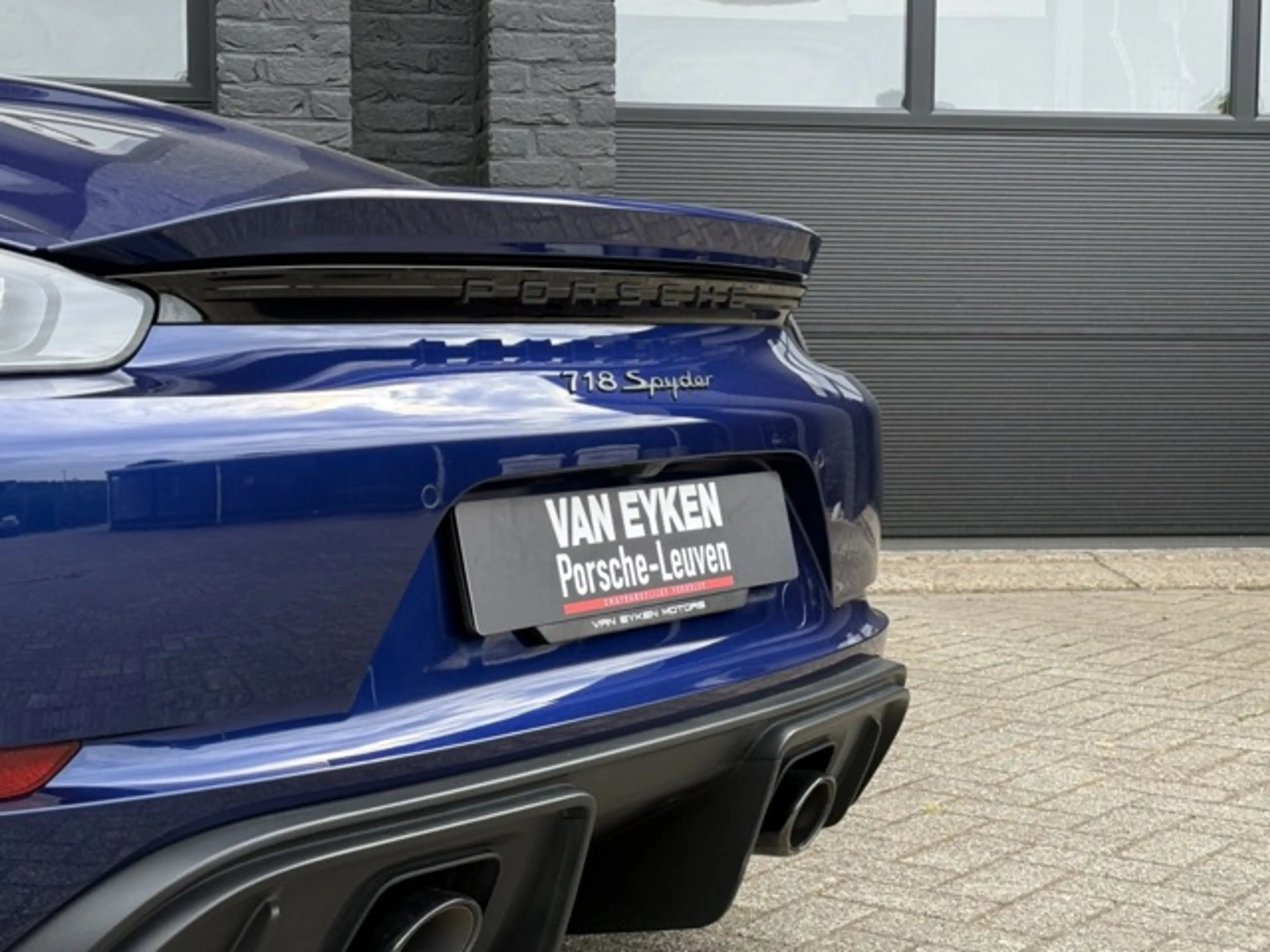 Porsche 718 Spyder 718 Boxster Spyder 4.0 Turbo PDK — photo 5