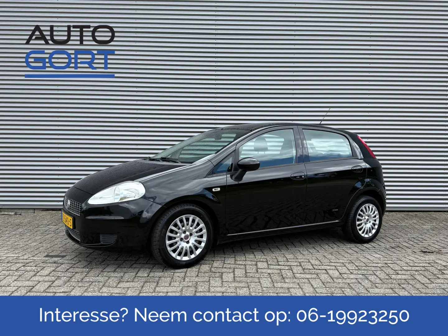 Fiat Grande Punto 1.4 Active | Airco | 5Deurs | APk 04-2026 | Negro - 1
