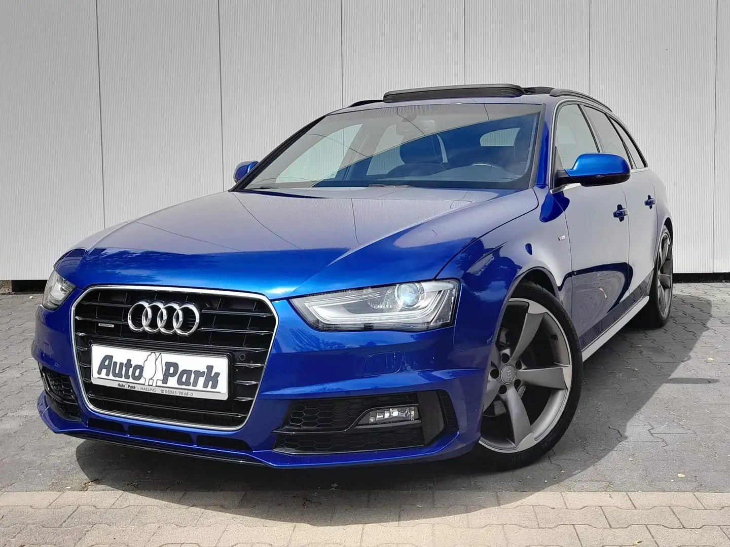 Audi A4 2.0 TDI quattro NAVI~Standhz~XENON~SHZ~2xPDC Bleu - 2