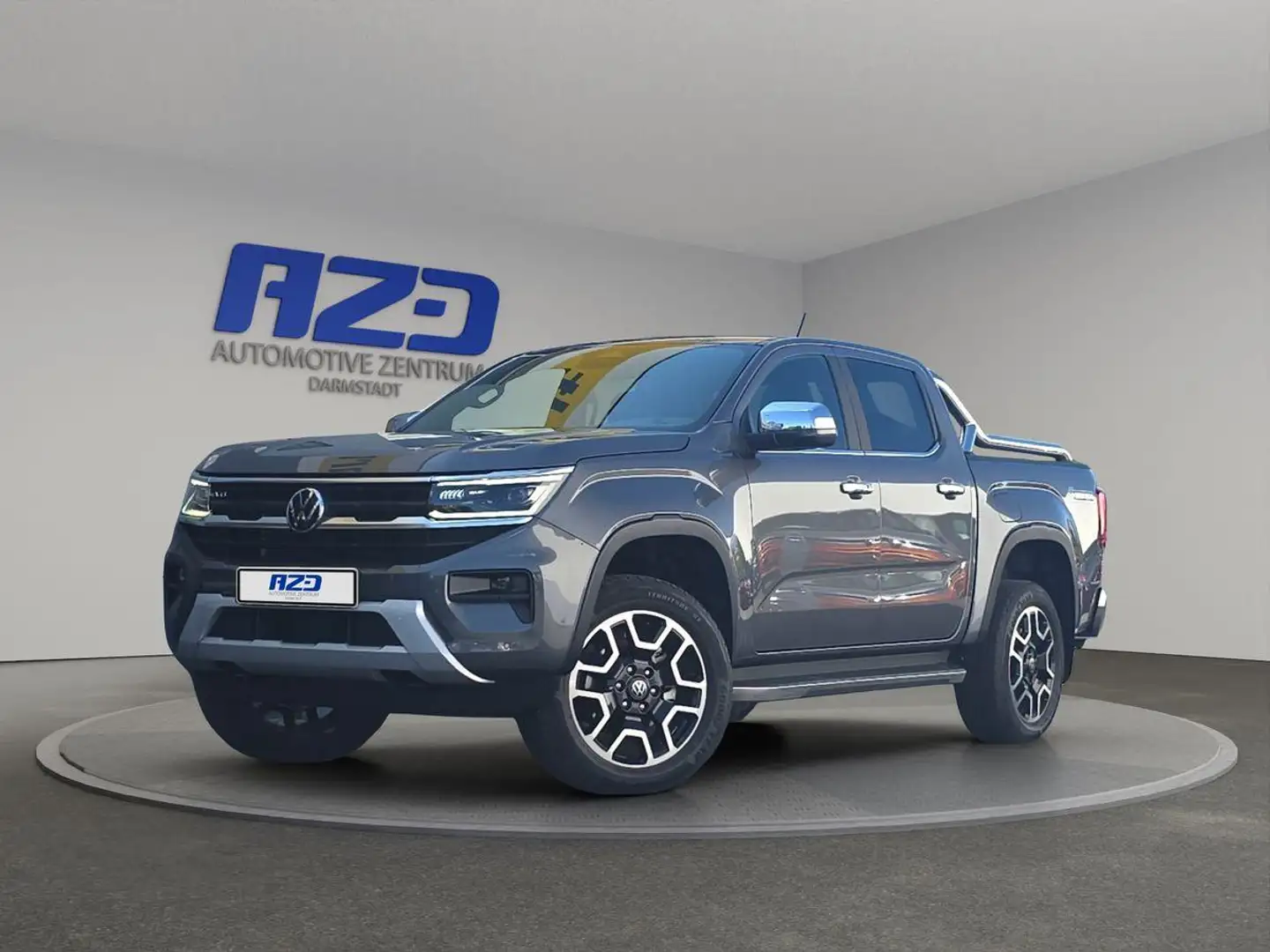 Volkswagen Amarok TDI Doka 4Mot A-LEDER MATRIX AHK ACC R.KAMERA Gris - 1