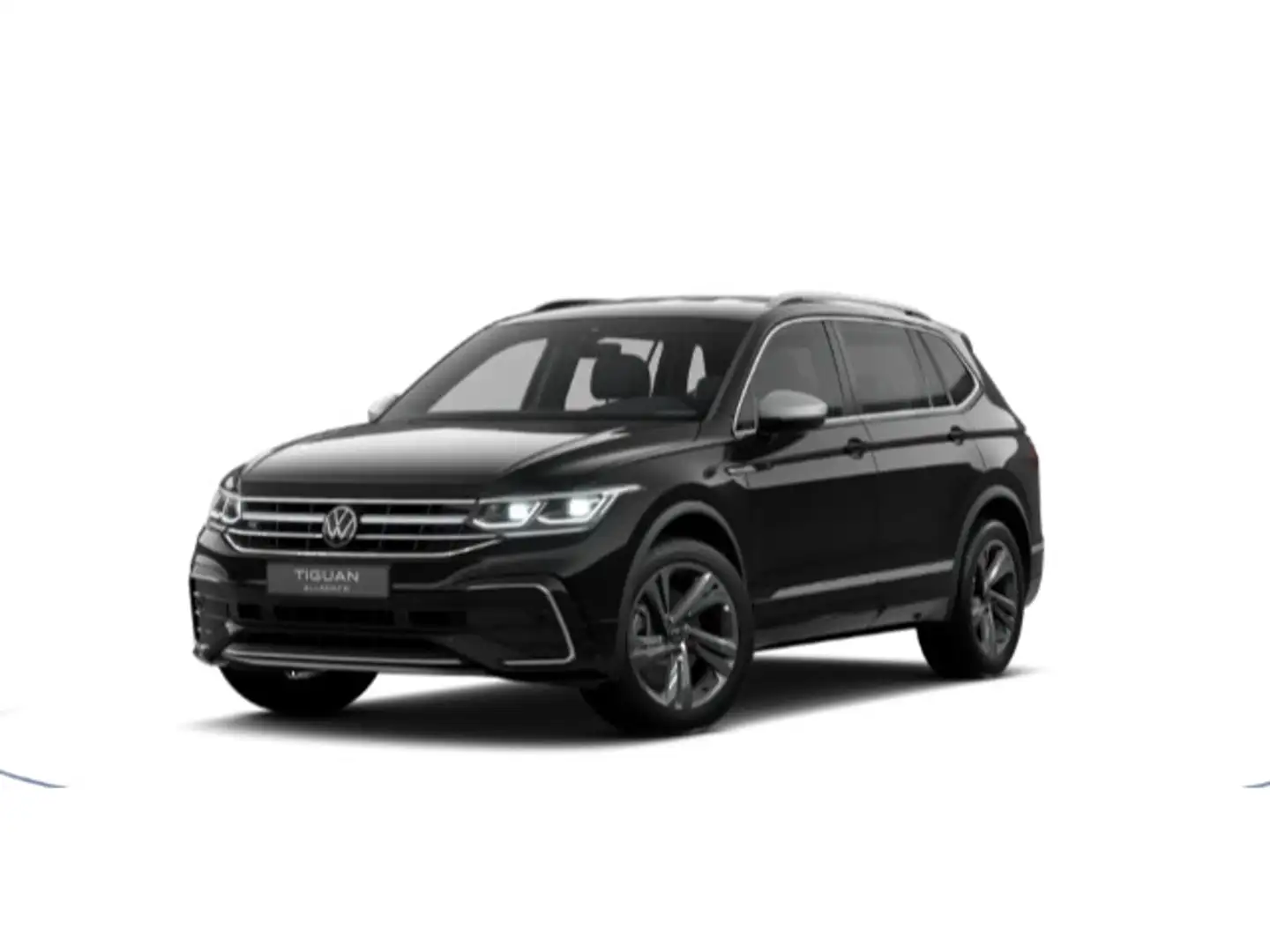 Volkswagen Tiguan Allspace R-Line 2.0 TSI DSG 4M AHK NAV 20 Schwarz - 2