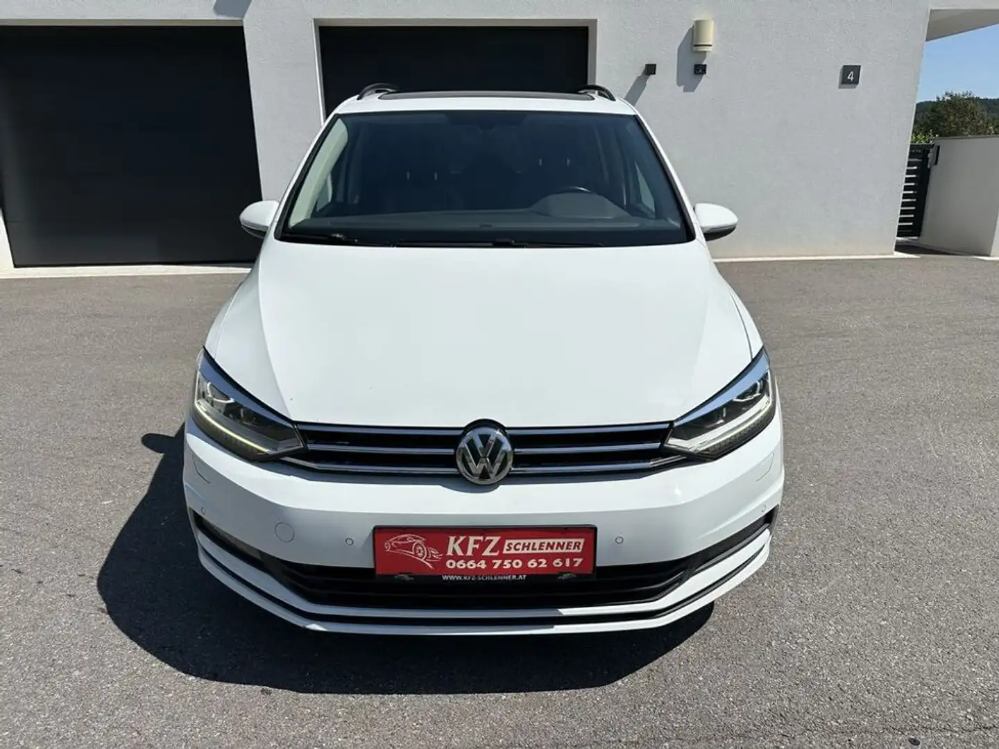 Volkswagen Touran Sky 2,0 TDI BMT/Panorama/LED/ACC Blanc - 2