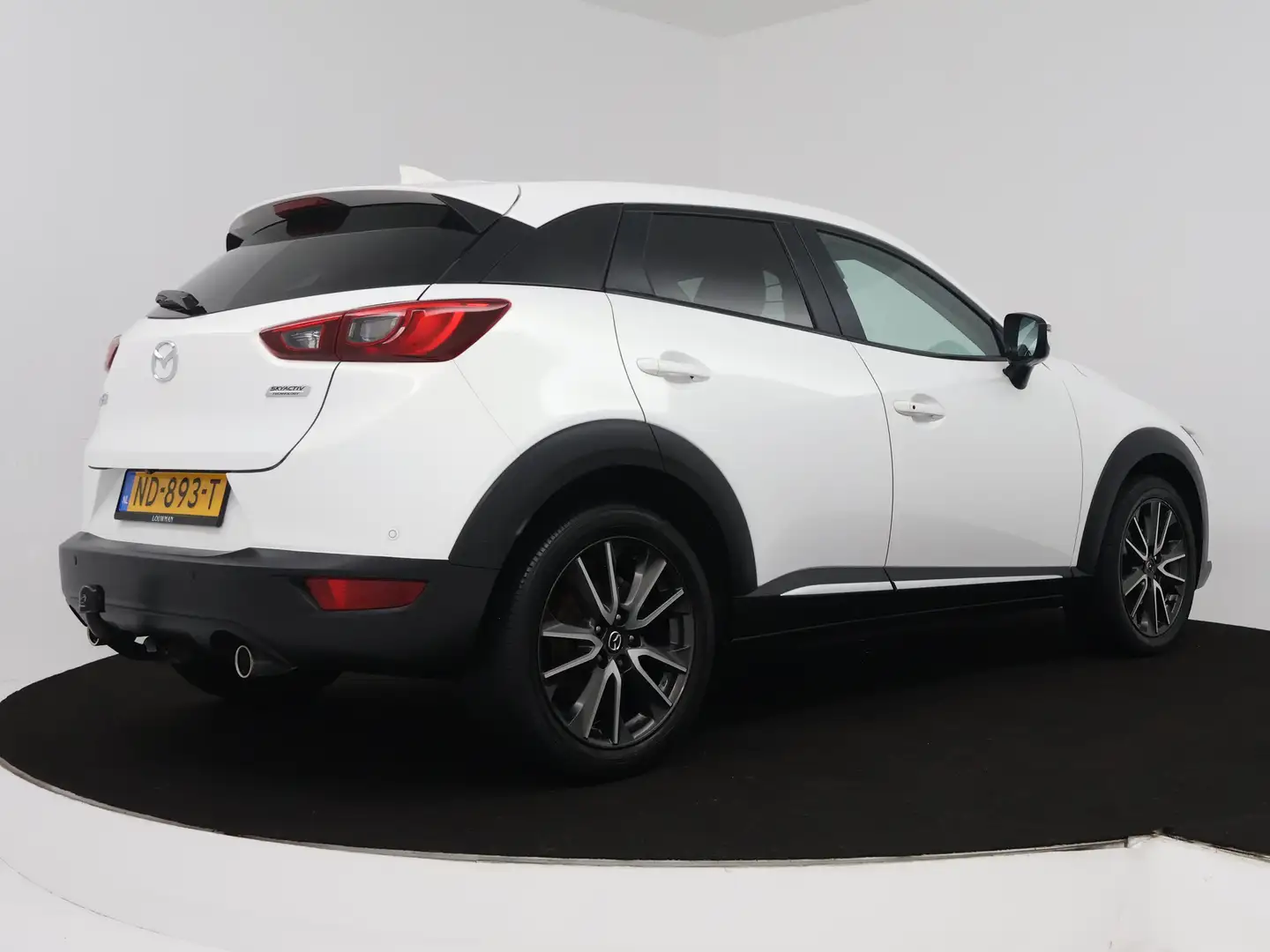Mazda CX-3 2.0 SkyActiv-G 120 GT-M Line | Trekhaak | Navigati Weiß - 2