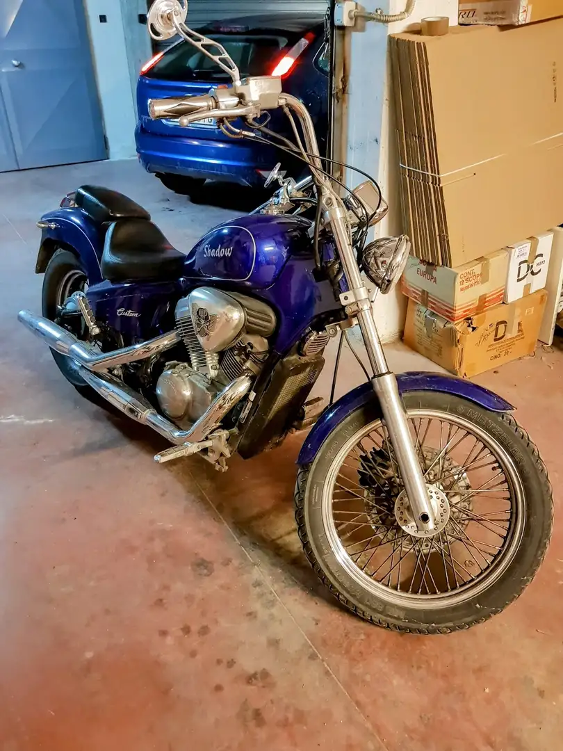 Honda Shadow 600 Modrá - 1