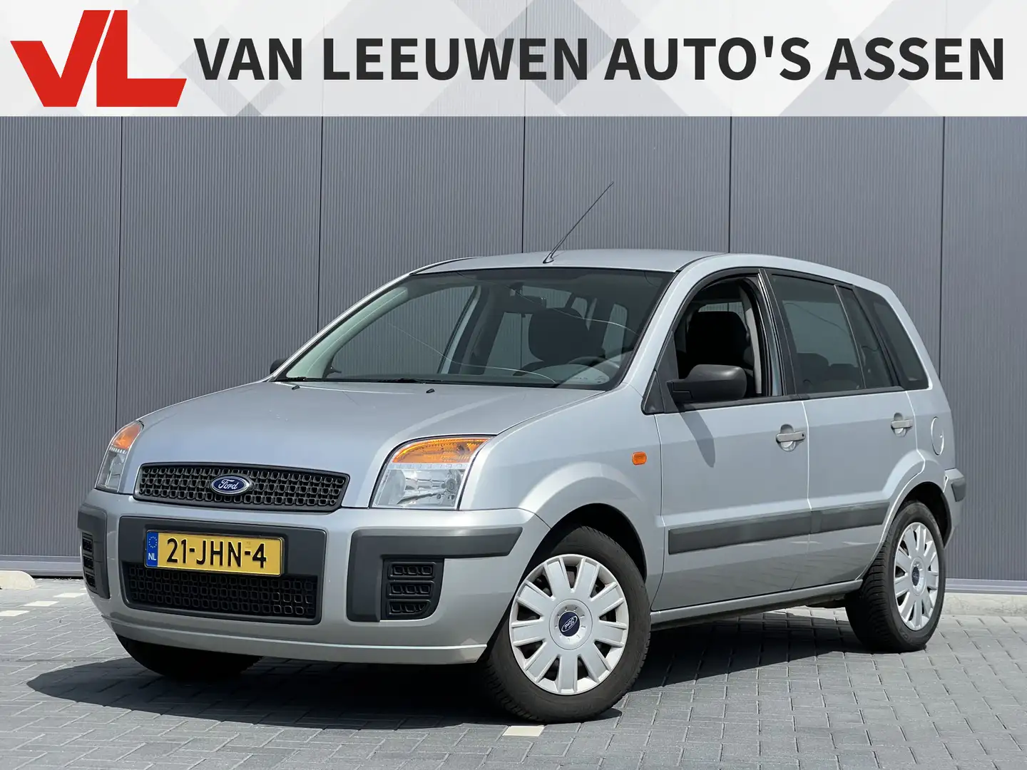 Ford Fusion 1.4-16V Cool & Sound | Dealer onderhouden | Trekha Grijs - 1