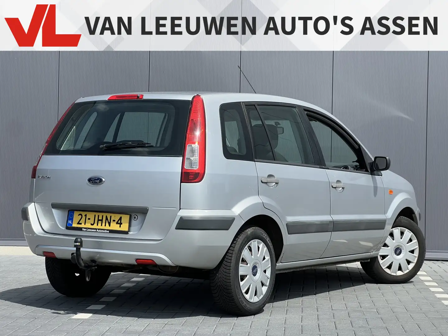 Ford Fusion 1.4-16V Cool & Sound | Dealer onderhouden | Trekha Grijs - 2