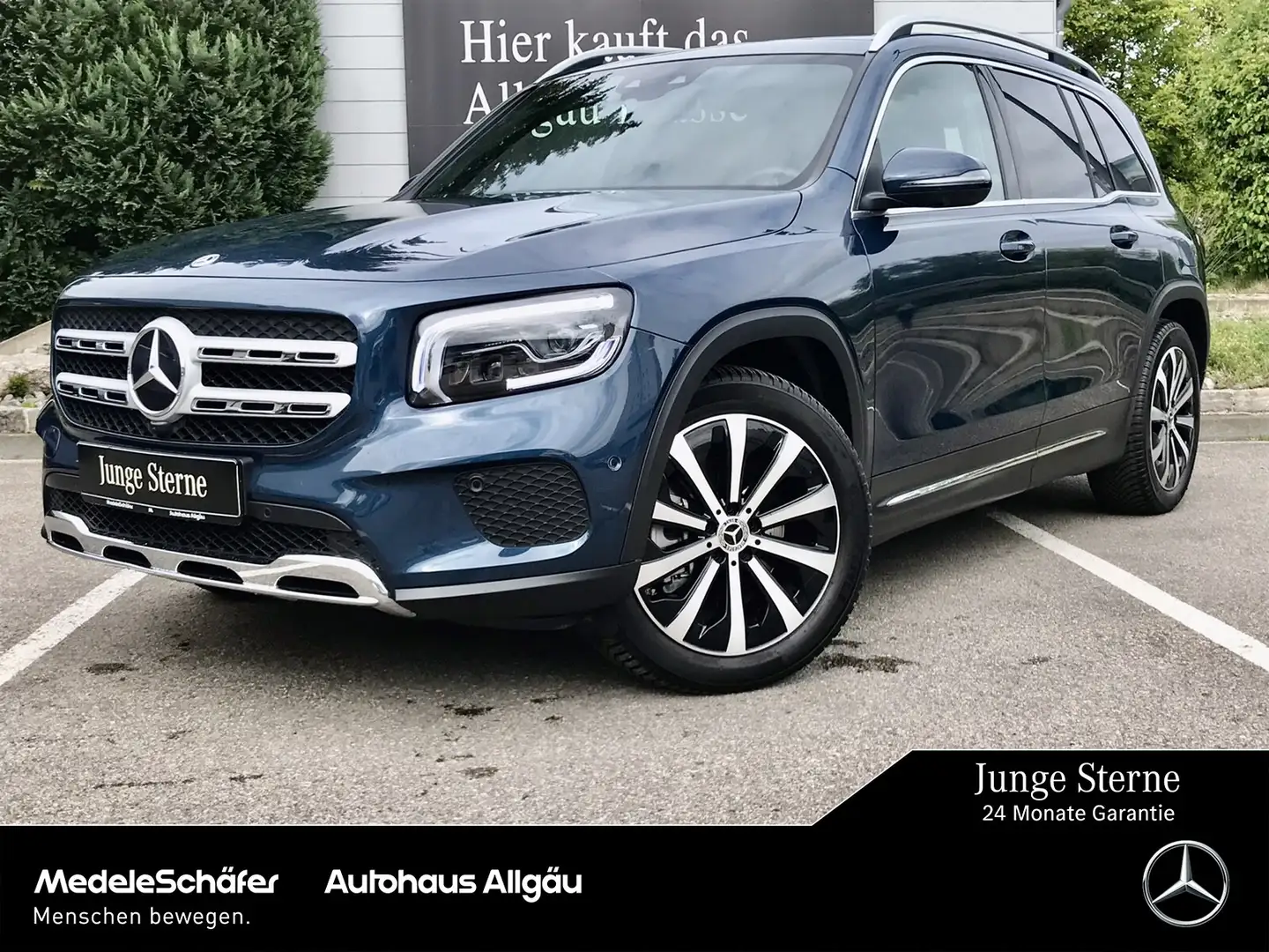 Mercedes-Benz GLB 200 GLB 200 d Progress AHK Pano Memo MLED Sound 360 Blau - 1
