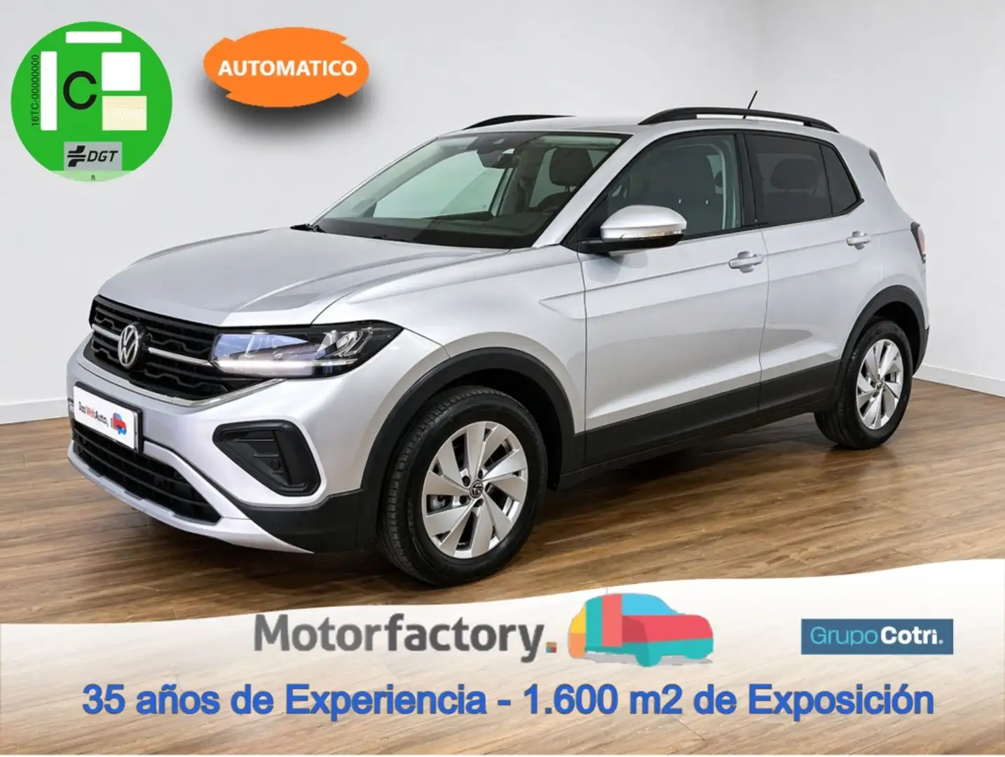 Volkswagen T-Cross 1.0 TSI Life Aut. 85kW Gris - 1