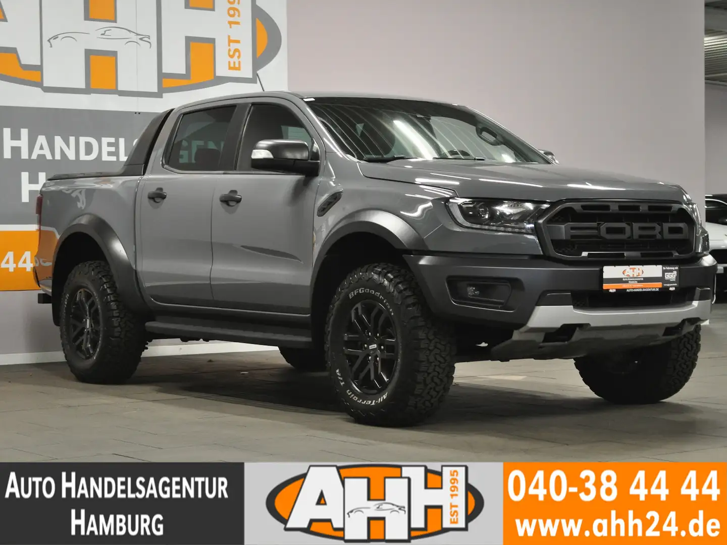 Ford 4x4 DOKA AUT AHK|SHZ|DAB|KAM|NAV|CHROM|2H Gris - 2