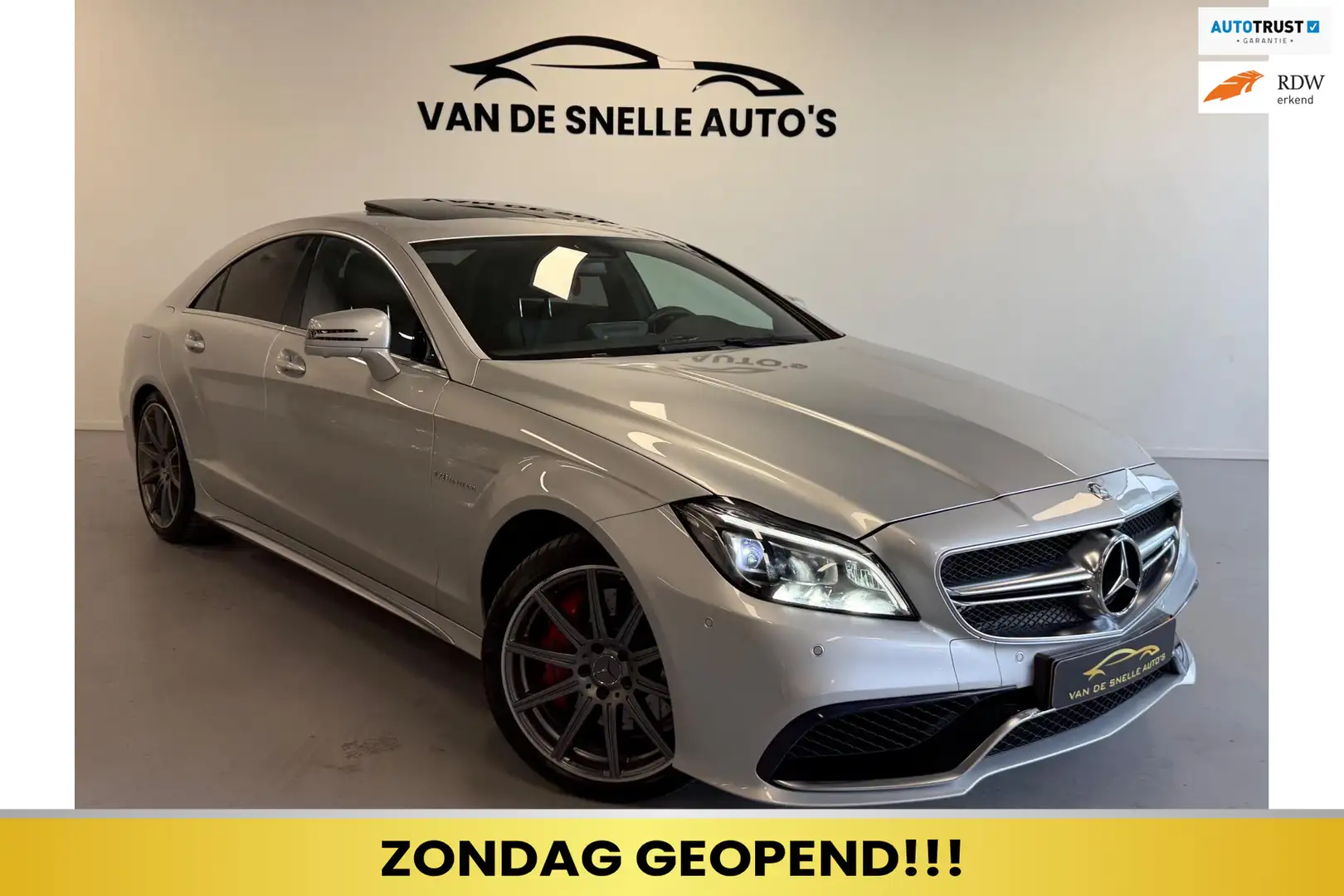 Mercedes-Benz CLS 63 AMG S 4MATIC 360CAMERA/H&K/DEALERONDERHOUDEN Grau - 1