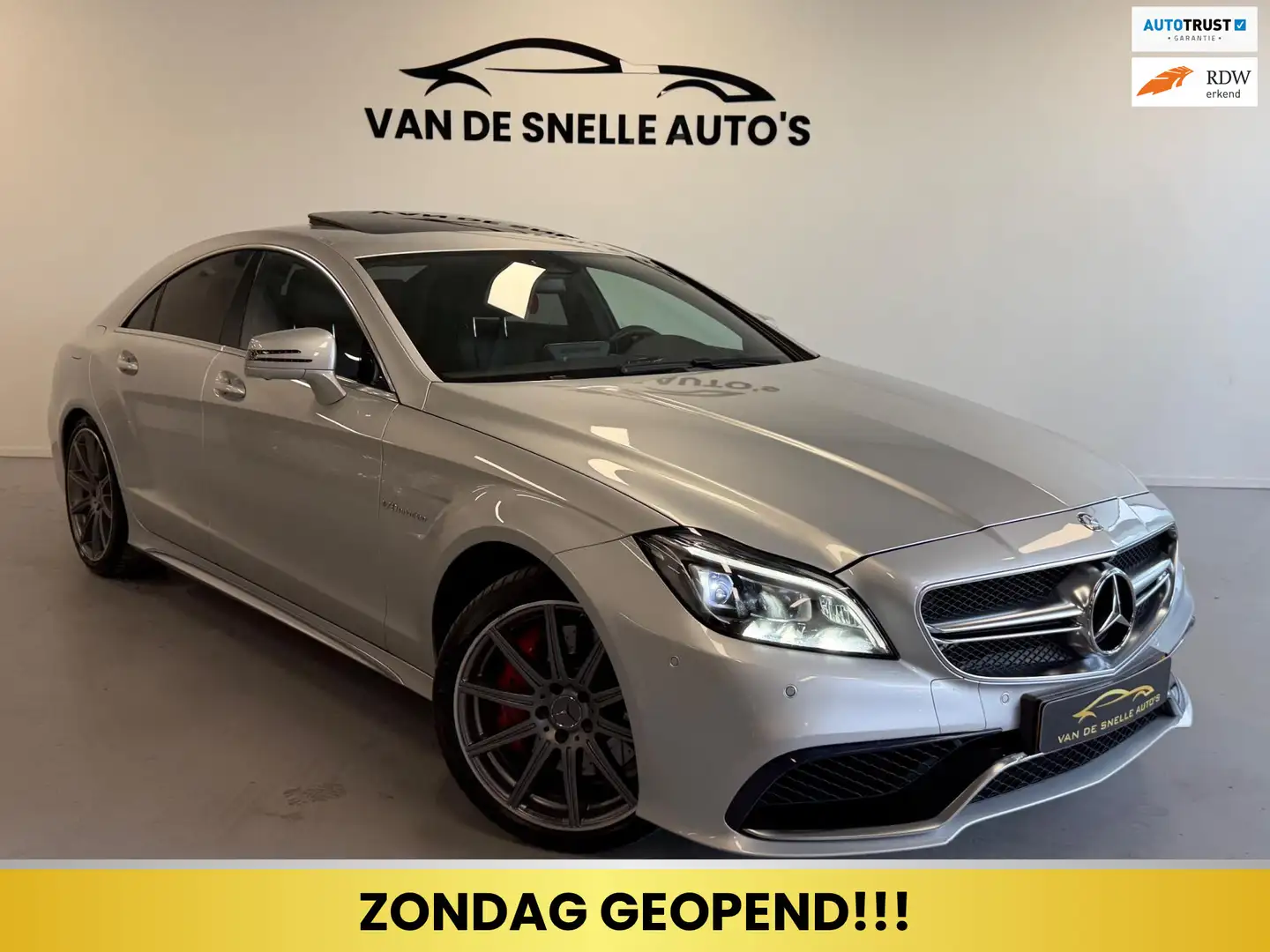 Mercedes-Benz CLS 63 AMG S 4MATIC 360CAMERA/H&K/DEALERONDERHOUDEN Grau - 1