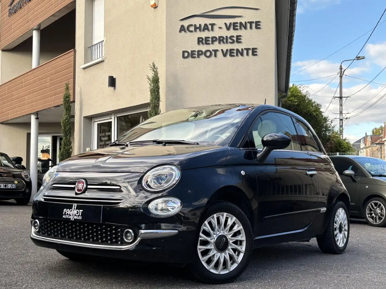 Fiat 500 1.2i - 69  BERLINE Lounge PHASE 2