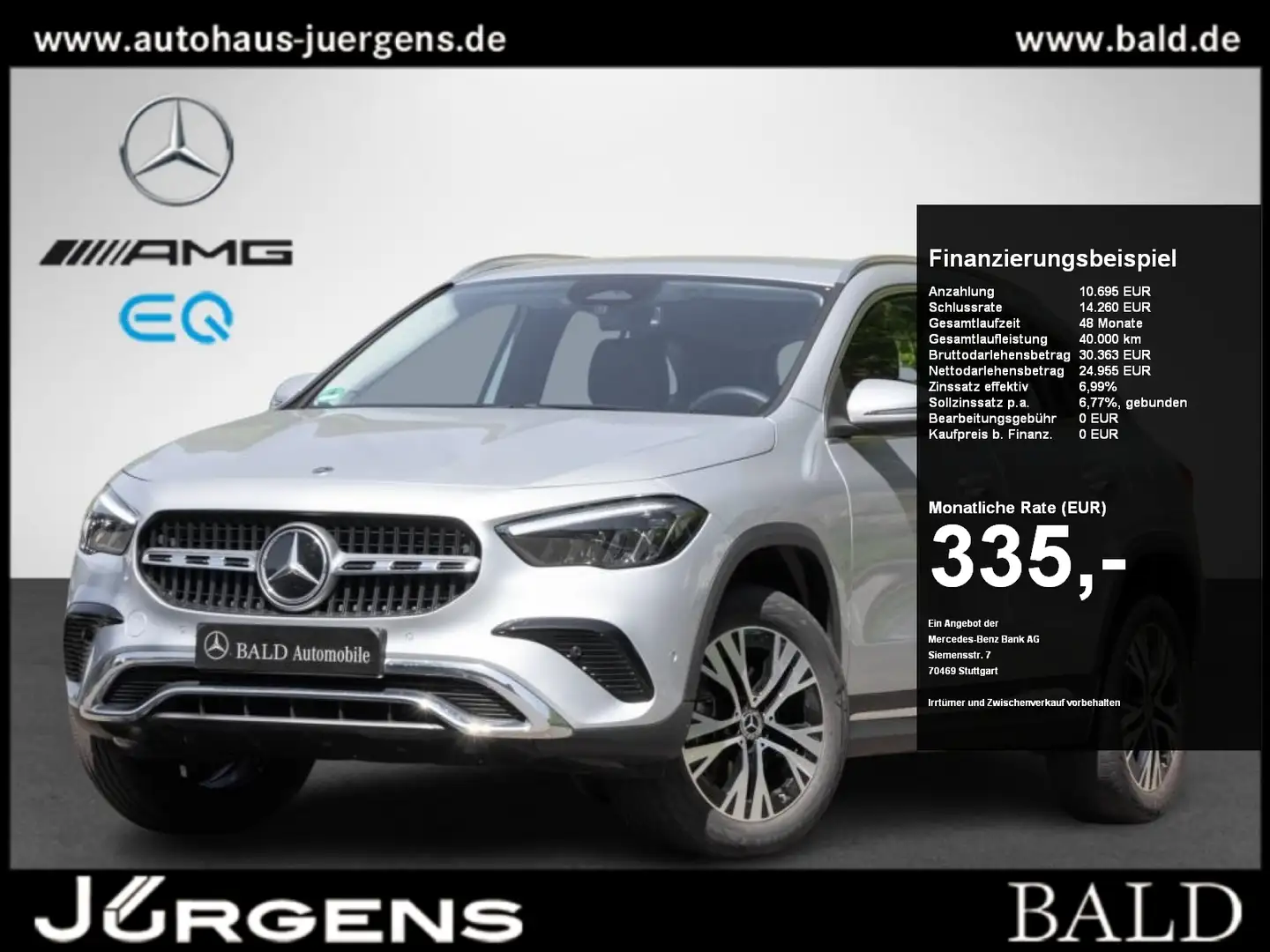 Mercedes-Benz GLA 200 Progressive/LED/Kamera/EASY-P/Winter/18" Plateado - 1