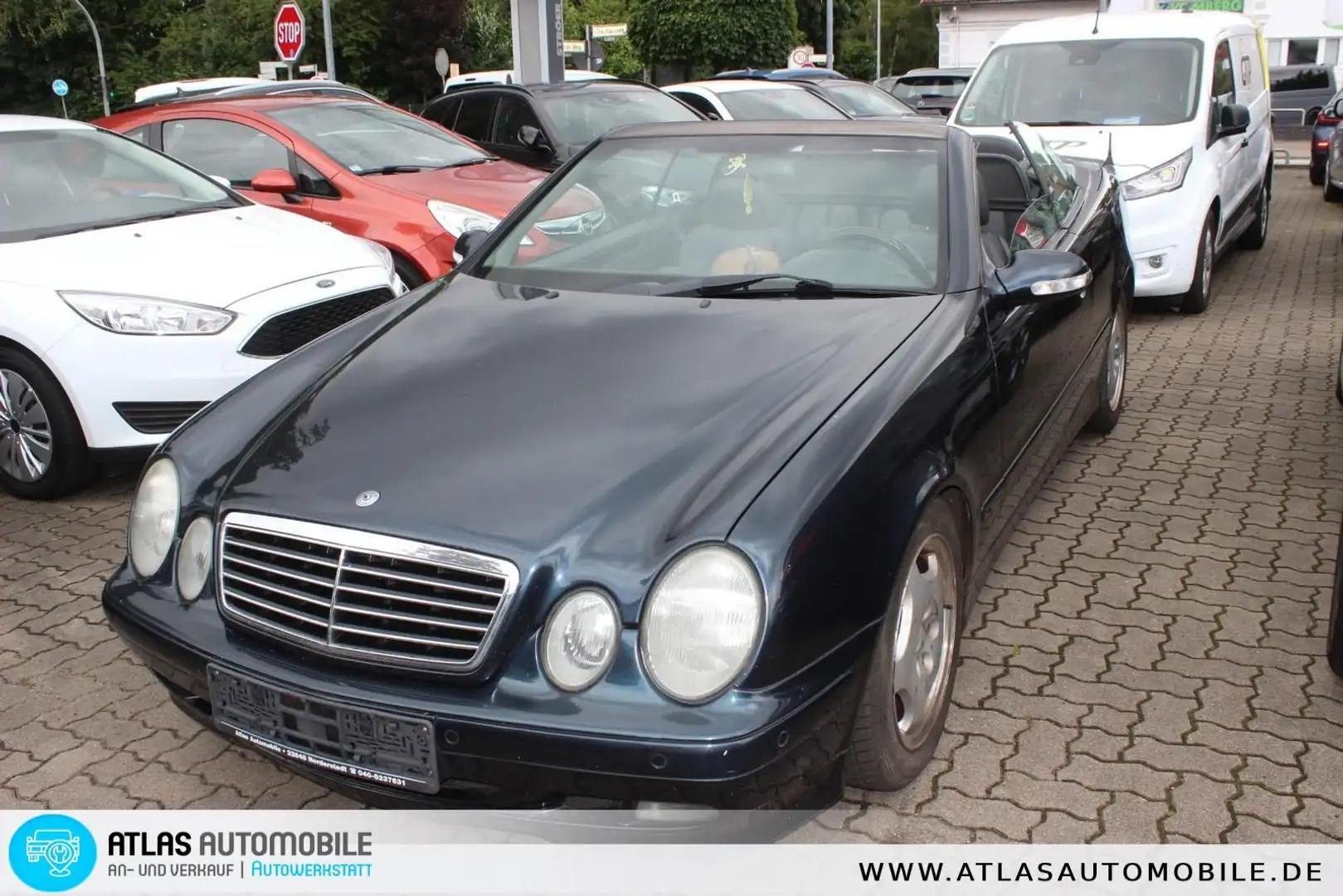 Mercedes-Benz CLK 200 Aut LPG-GASANLAGE=LEDER=KLIMA Schwarz - 1