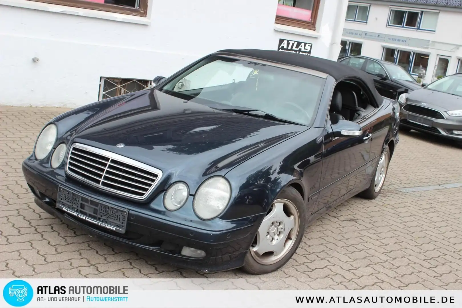 Mercedes-Benz CLK 200 Aut LPG-GASANLAGE=LEDER=KLIMA Schwarz - 2