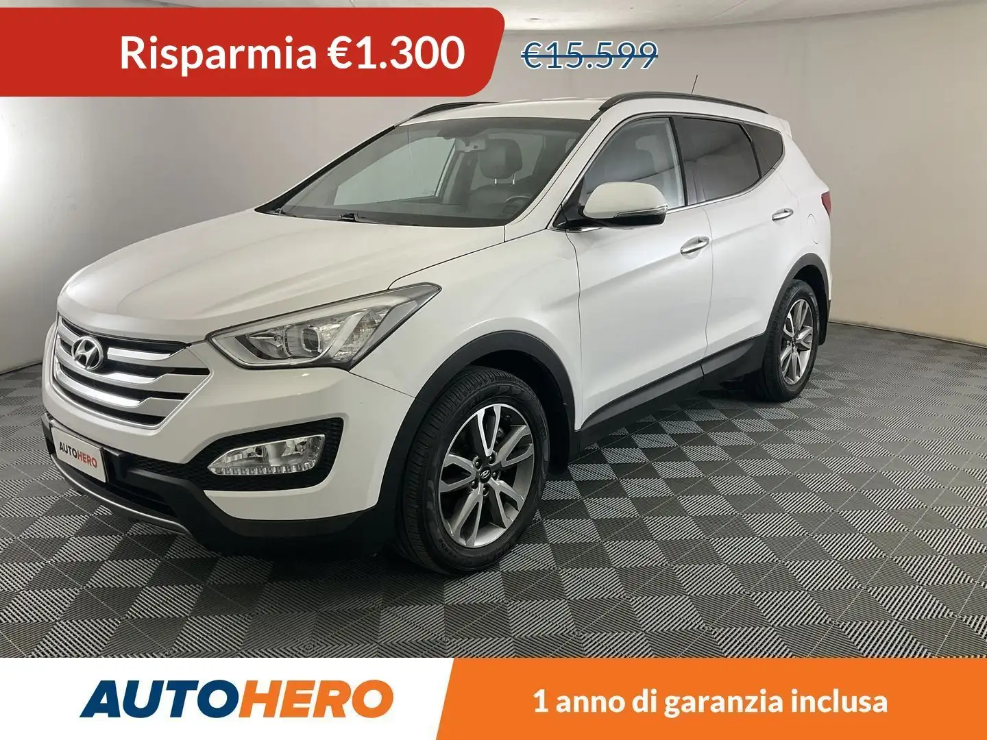 Hyundai SANTA FE 2.2 CRDi Style 4WD Bianco - 1