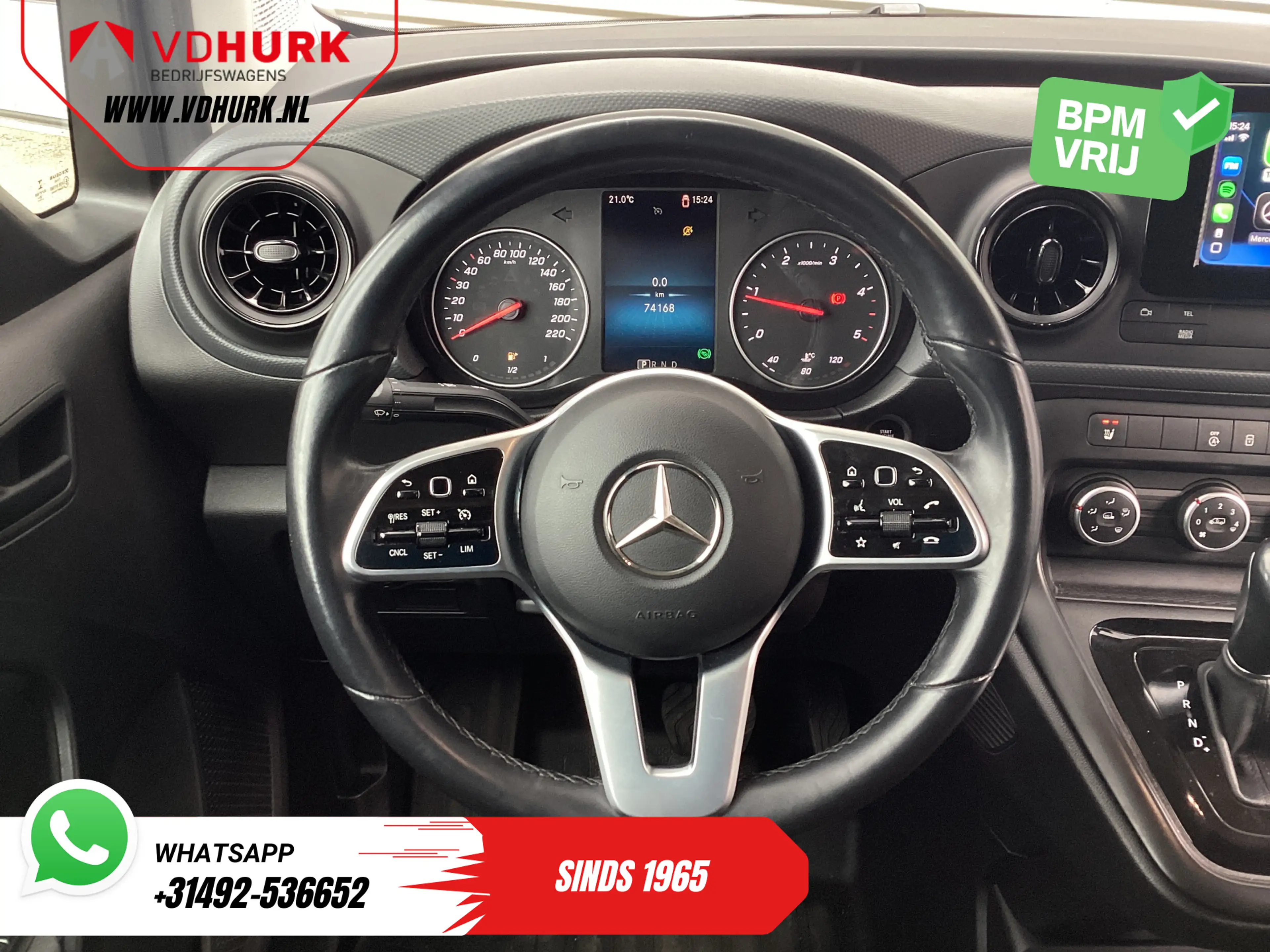 Mercedes-Benz Citan 110 CDI Aut. LED/ Stoelverw./ Carplay/ Camera/ LMV — photo 13