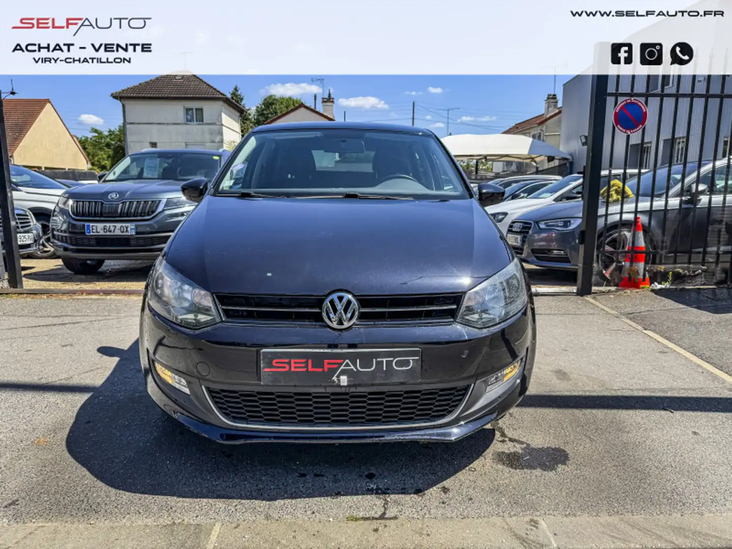 Volkswagen Polo 1.4 85CH LIFE 5P Noir - 2