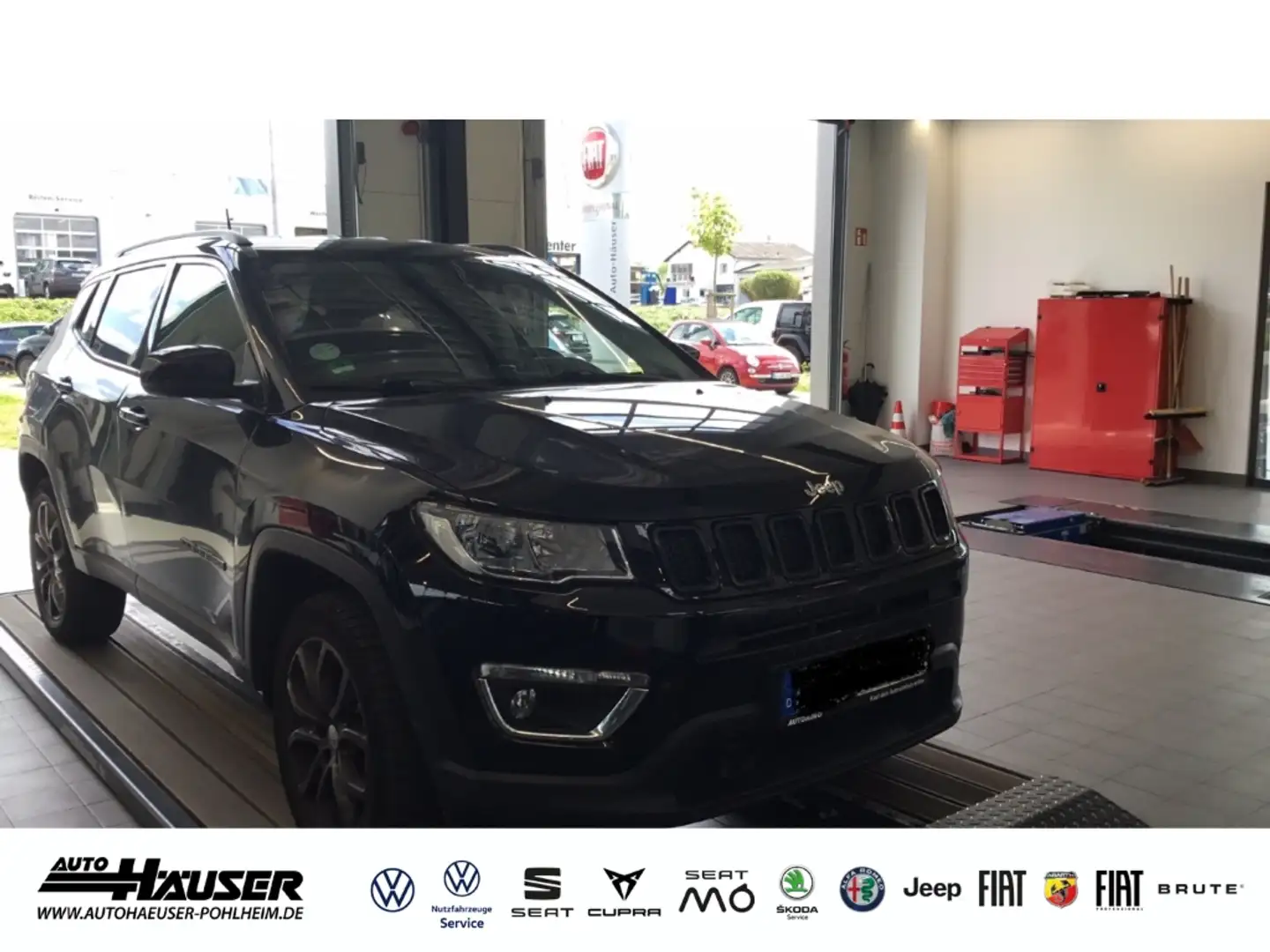 Jeep Compass Longitude 2.0 Multijet 140 4x4 AT9 AHK KLIMA Чёрный - 2