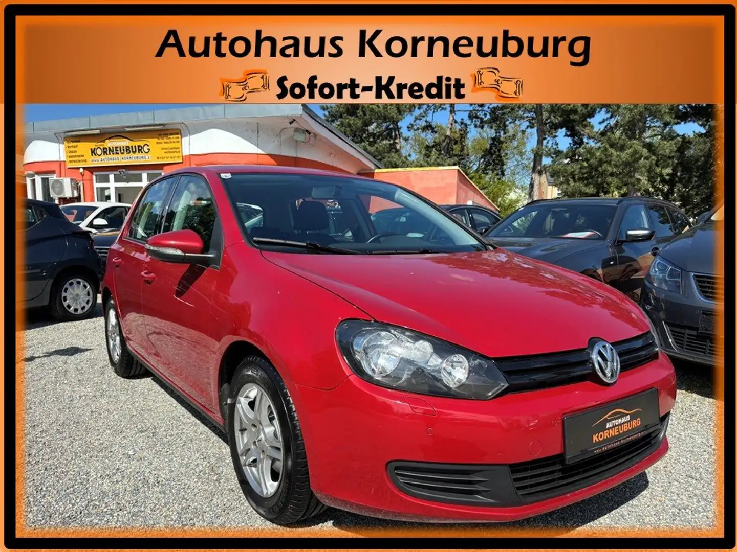 Volkswagen Golf Trendline **1.BESITZ**PDC**KLIMA** Rouge - 1