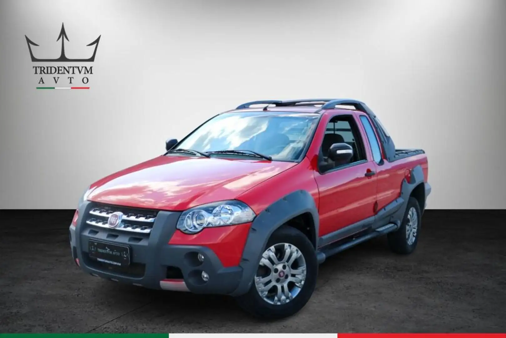 Fiat Strada 1.3 mjt Adv. 95cv lunga E5+(E5) Roşu - 1
