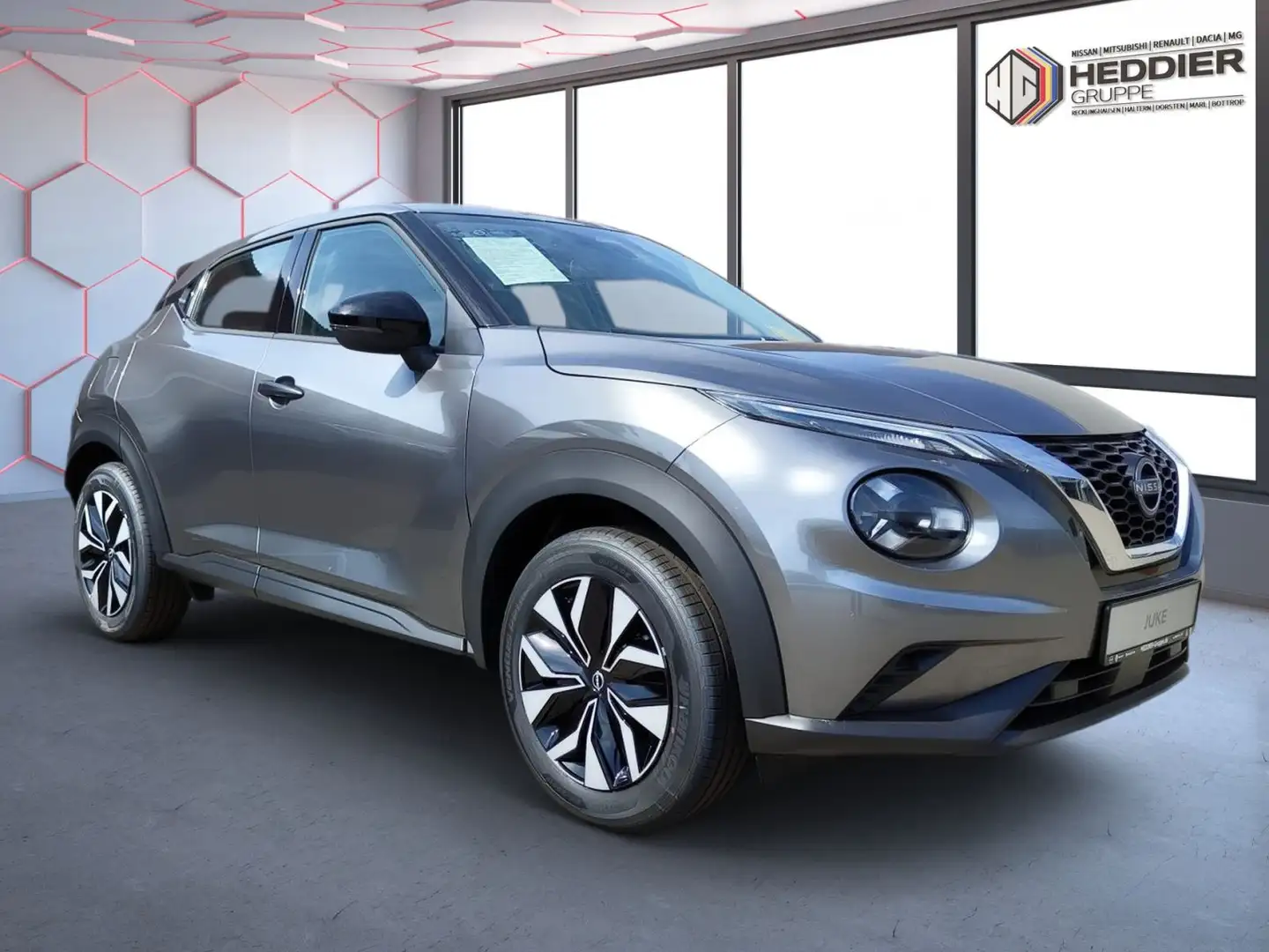 Nissan Juke Acenta 114 PS *NAVI*KLIMA*SITZHZG*TEMPOMAT Gris - 2