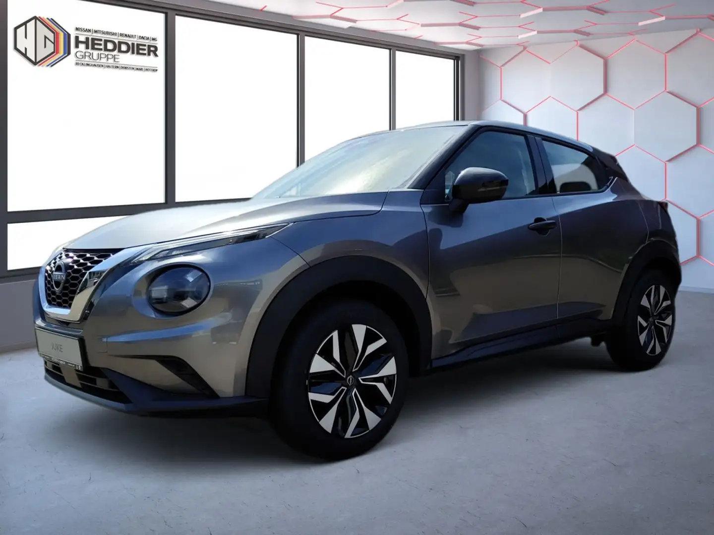 Nissan Juke Acenta 114 PS *NAVI*KLIMA*SITZHZG*TEMPOMAT Gris - 1