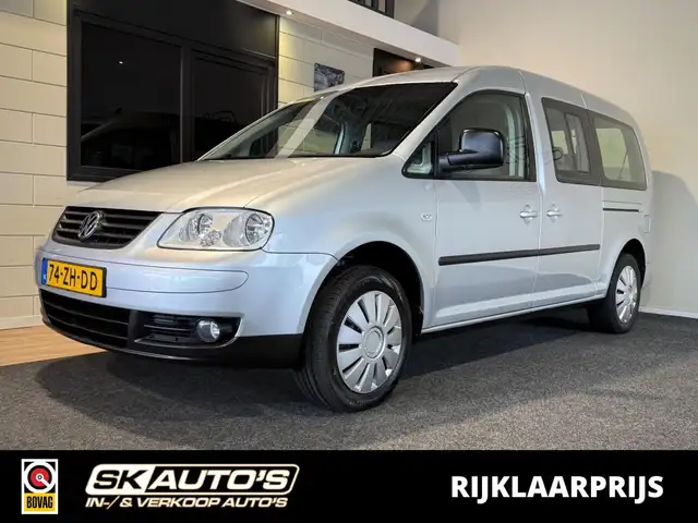 Volkswagen Caddy 1.6 OPTIVE 7P. l AIRCO l TREKHAAK l ELEK RAMEN l