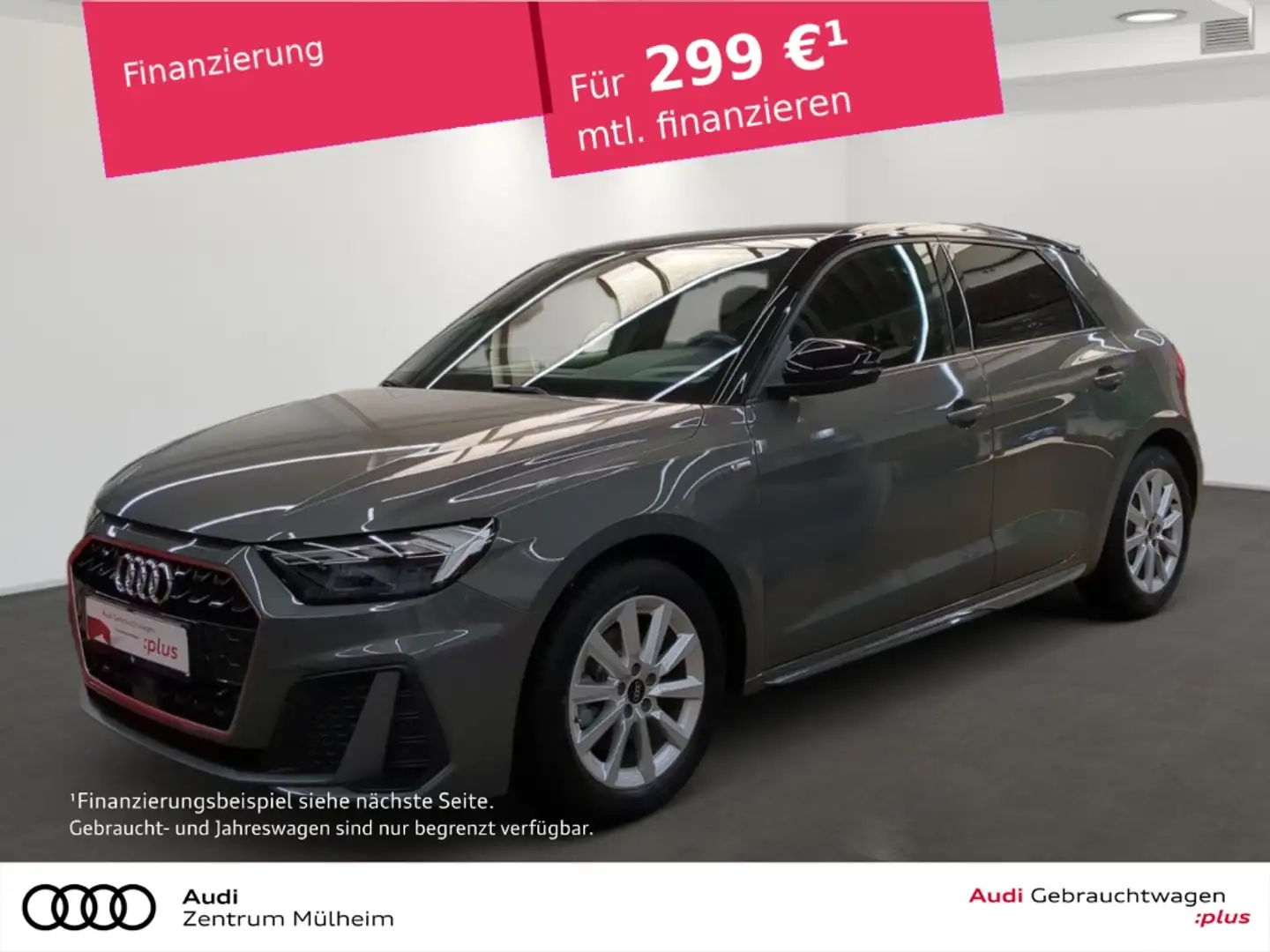Audi A1 Sportback 30 TFSI S line LED APS Plus virtual Grey - 1