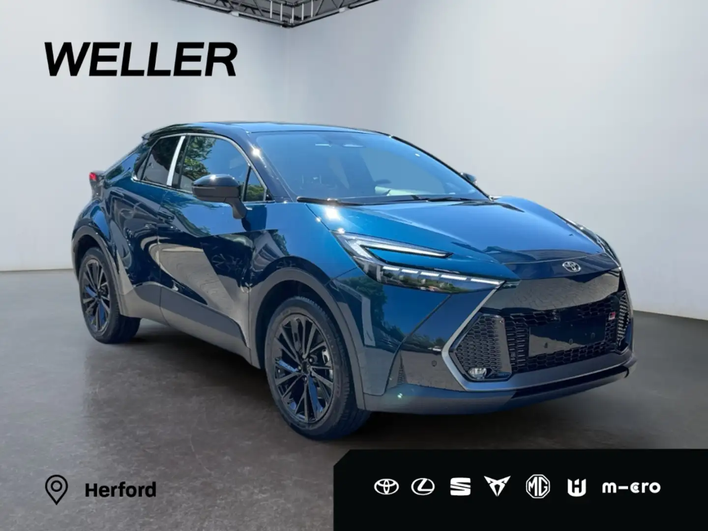 Toyota C-HR 2.0 Plug-in-Hybrid GR SPORT *19Zoll*Navi*LED* Groen - 1