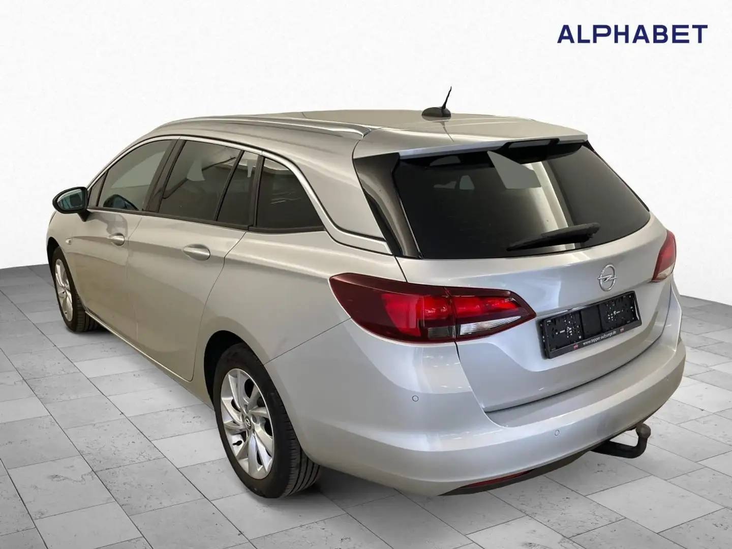 Opel Astra 1.5 D Sports Tourer Elegance Argent - 2