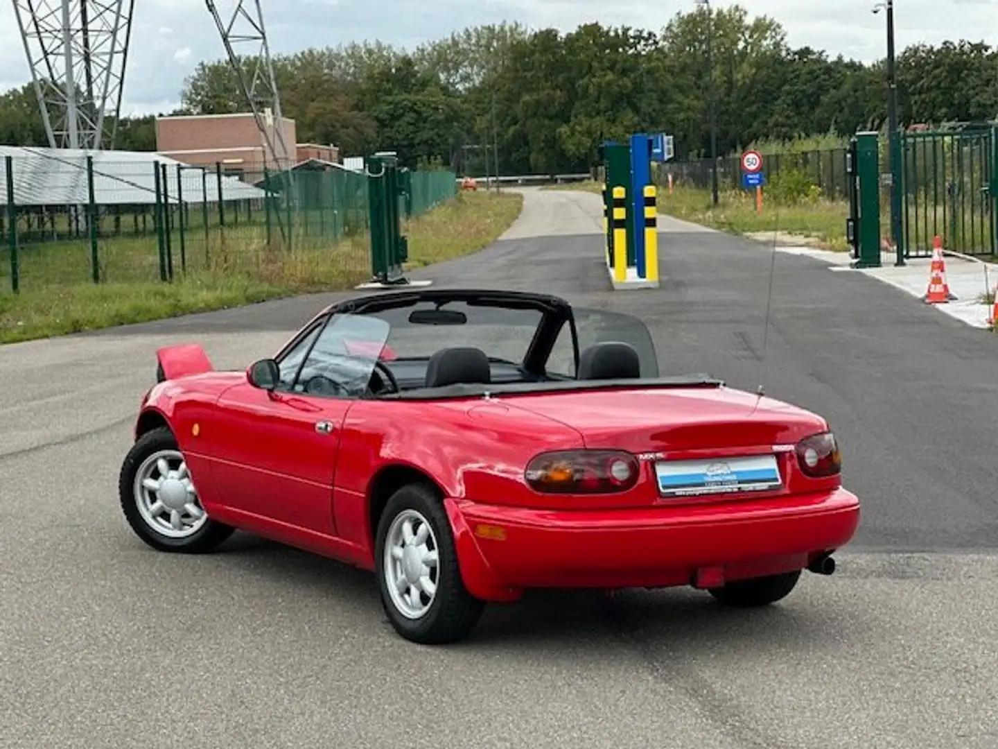 Mazda MX-5 1.6i 16v NA | 114.937 km | Blanco gekeurd Rosso - 2