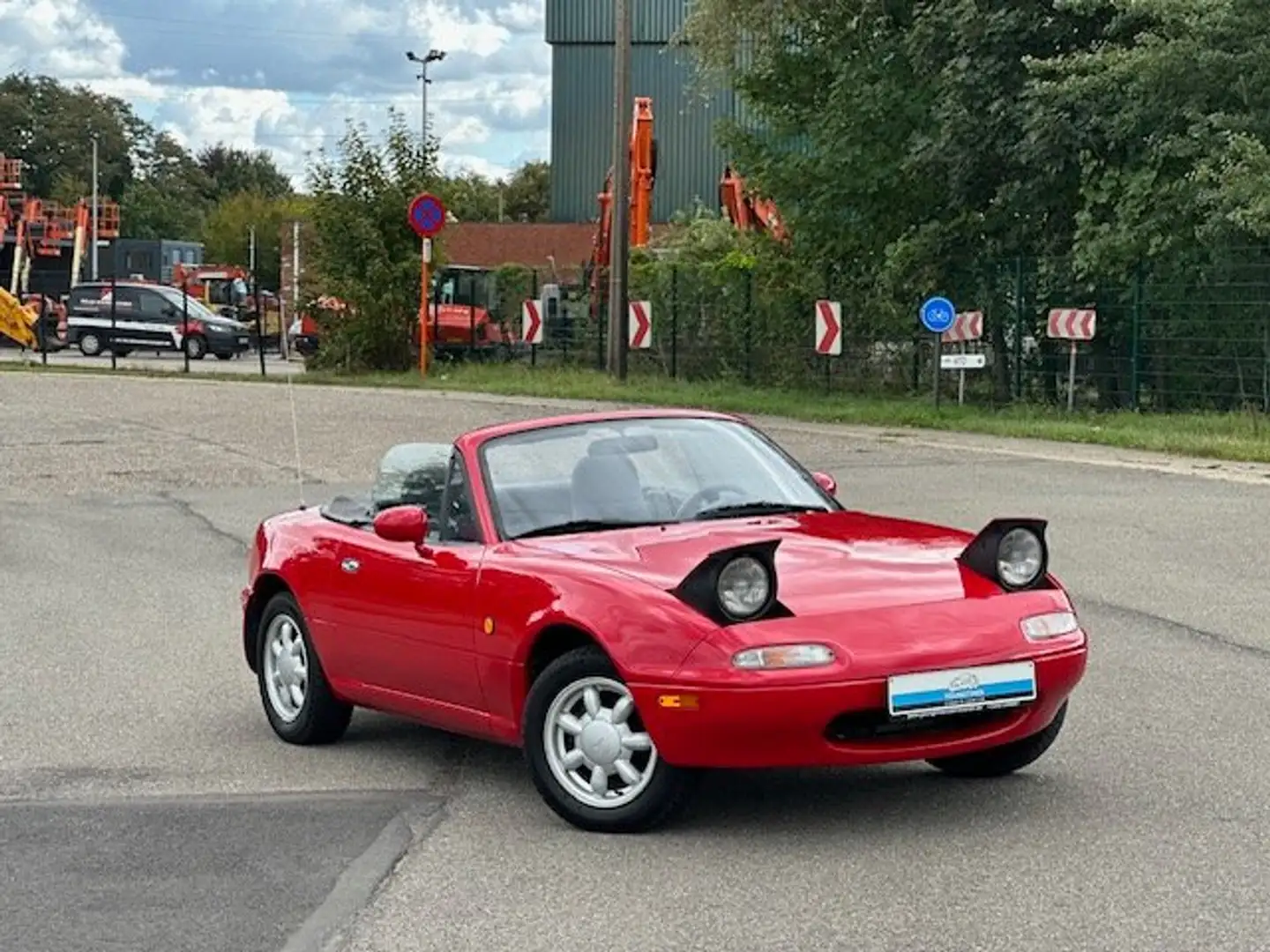 Mazda MX-5 1.6i 16v NA | 114.937 km | Blanco gekeurd Rosso - 1