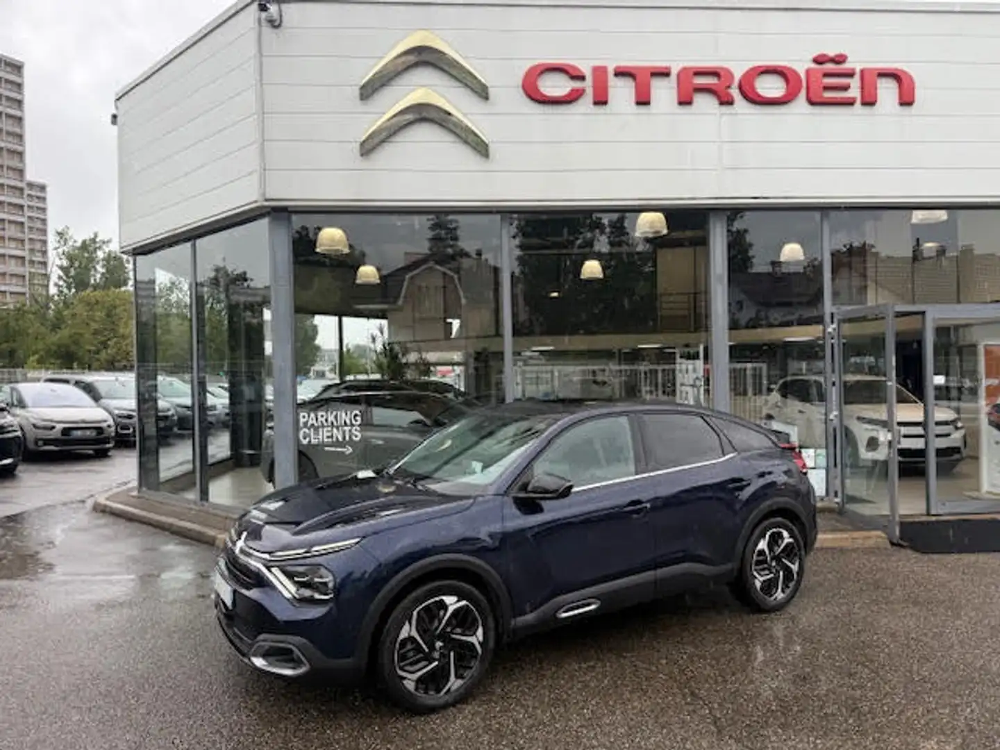 Citroen C4 BLUE HDI 130 EAT8 MAX TOIT PANORAMIQUE Bleu - 1